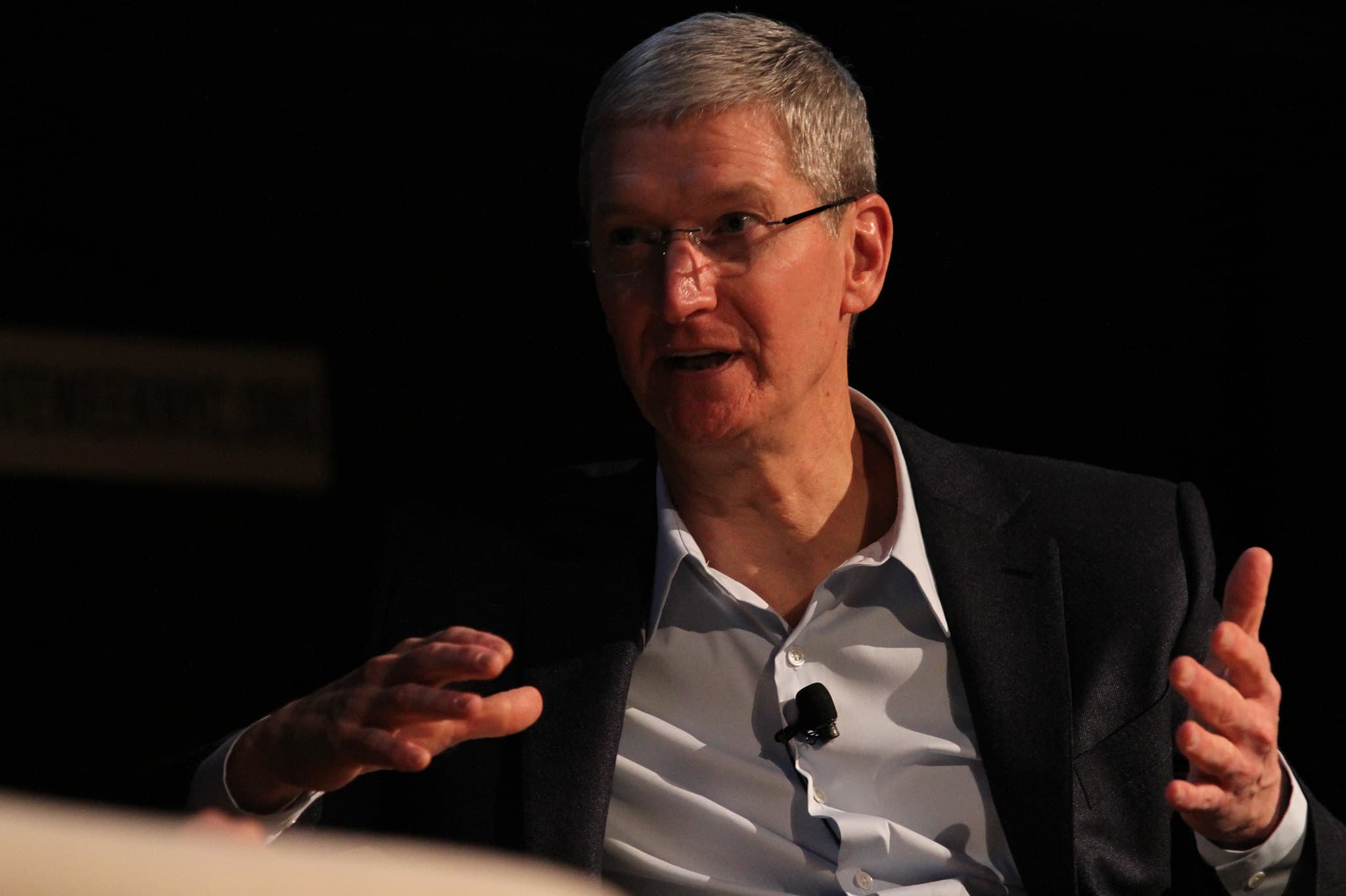 Apple CEO Tim Cook (CLIMATE GROUP/TINA FINEBERG)