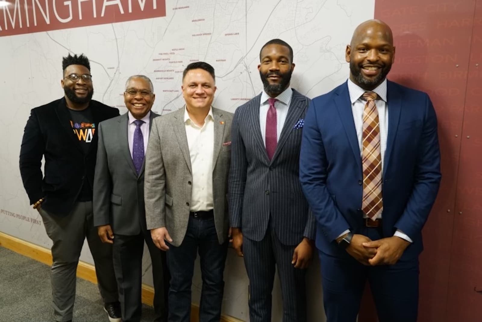 Mayor Randall Woodfin joined representatives from Mastercard and Urban Impact Monday to announce #BuyBlackBham, a partnership to support local, Black-owned businesses during the holiday shopping season.