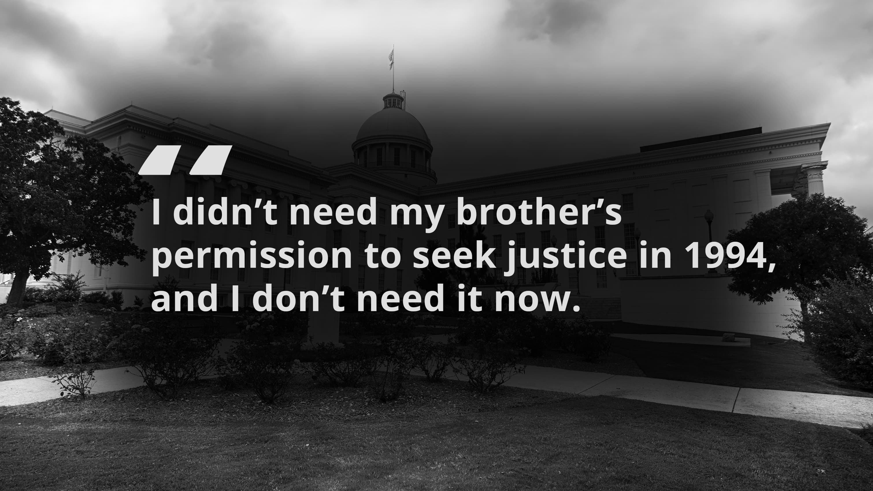 A quote from a statement Mary Ryan, the sister of U..S. Senate candidate Mike Durant, on Jan. 21, 2022.