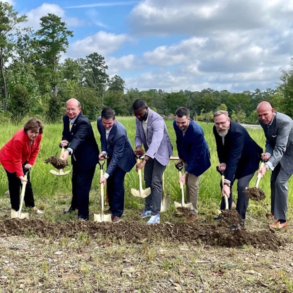 Officials break ground on Longleaf Wellness Center, a new mental health facility in Hoover.