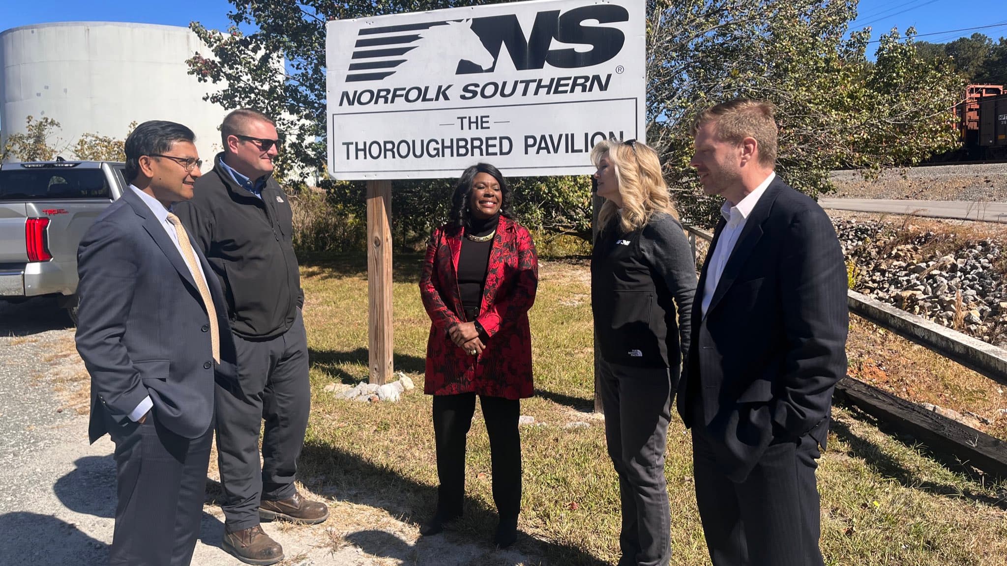Congresswoman Terri Sewell welcomed Federal Railroad Administrator Amit Bose to Birmingham.