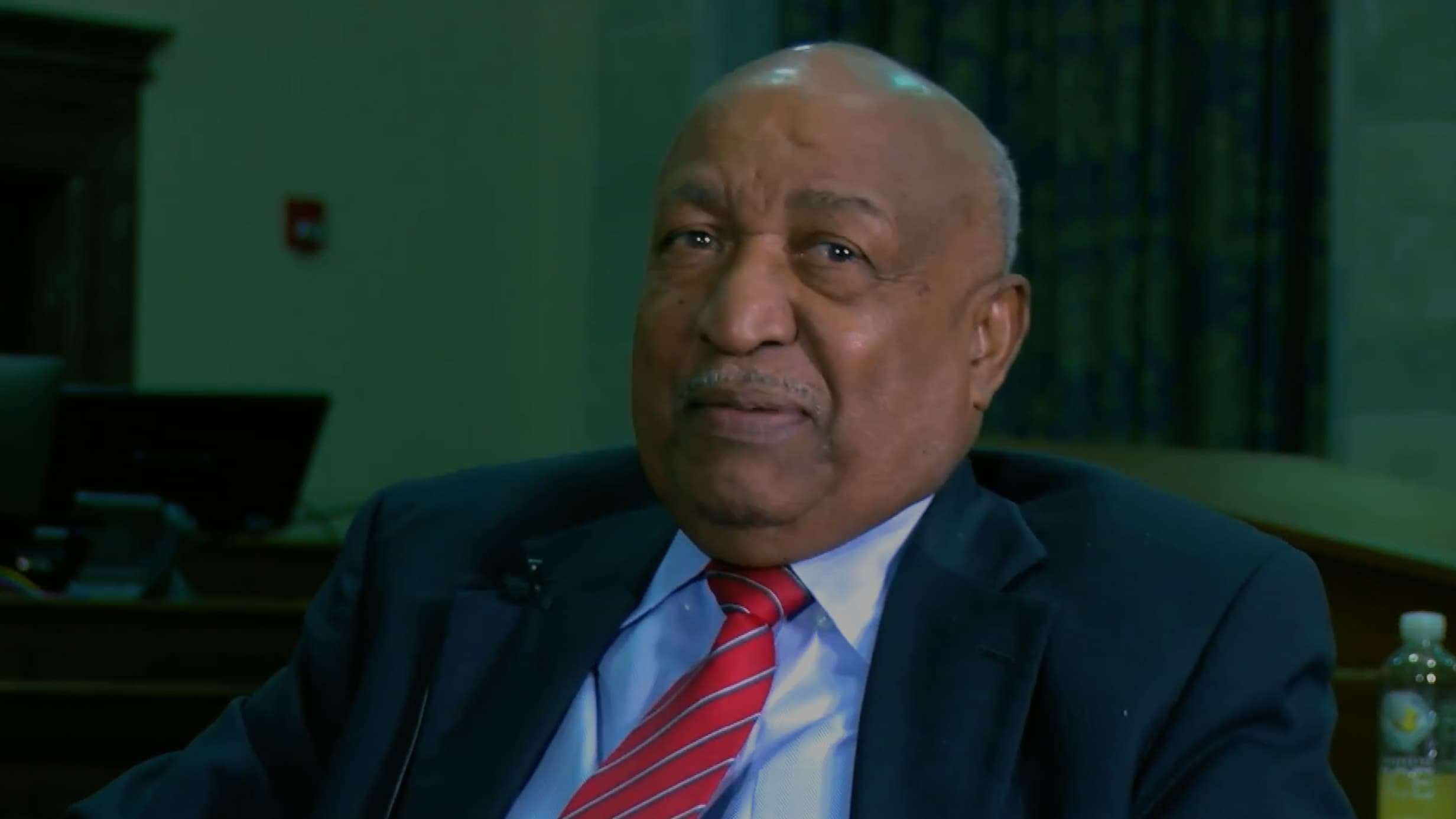 Dr. Joe Reed during an oral history recorded for the United States District Court for the Middle District of Alabama in October 2021.