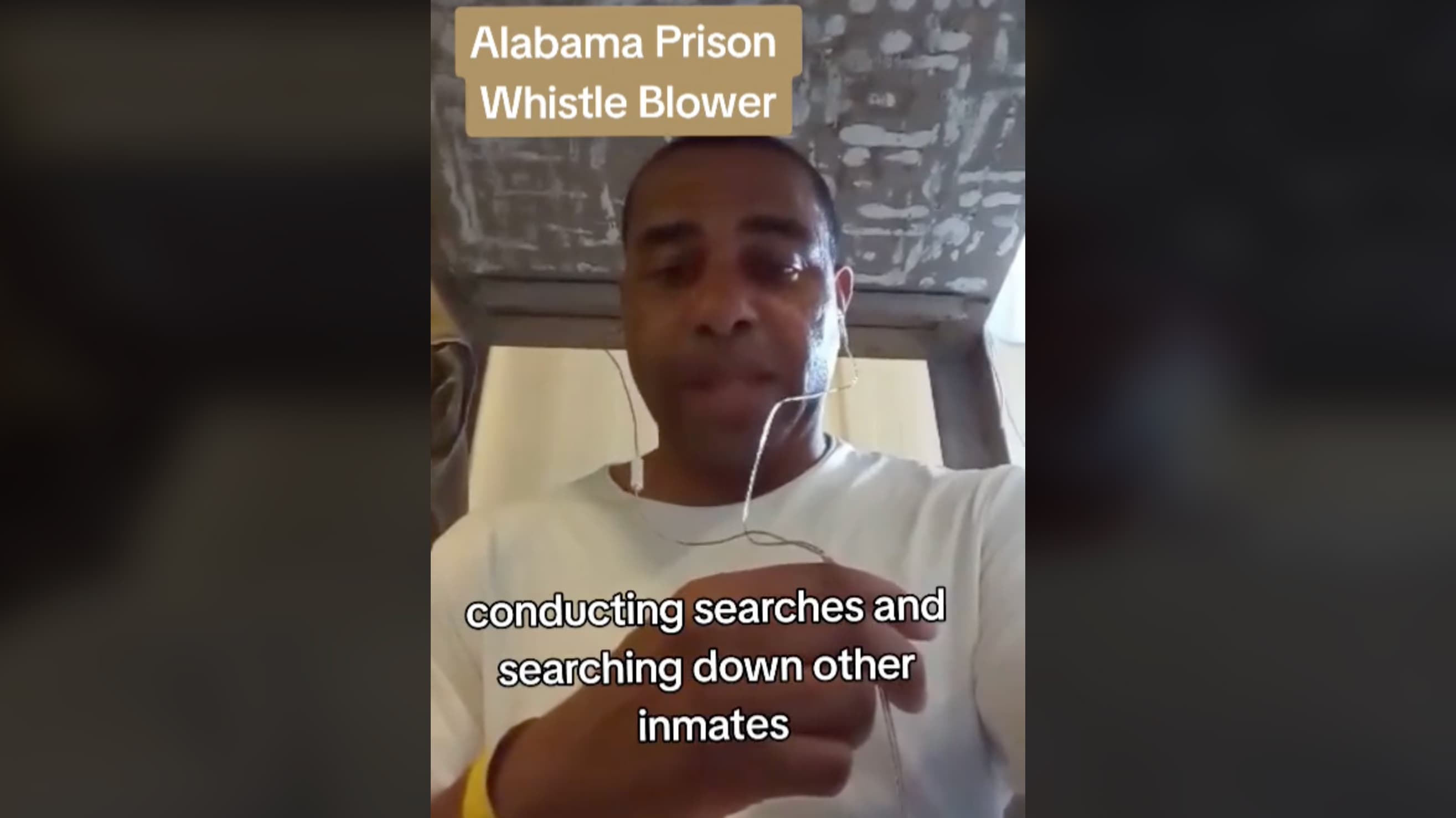 Bernard Jemison says he's being retaliated against over videos showing medical neglect and conditions in ADOC prisons.