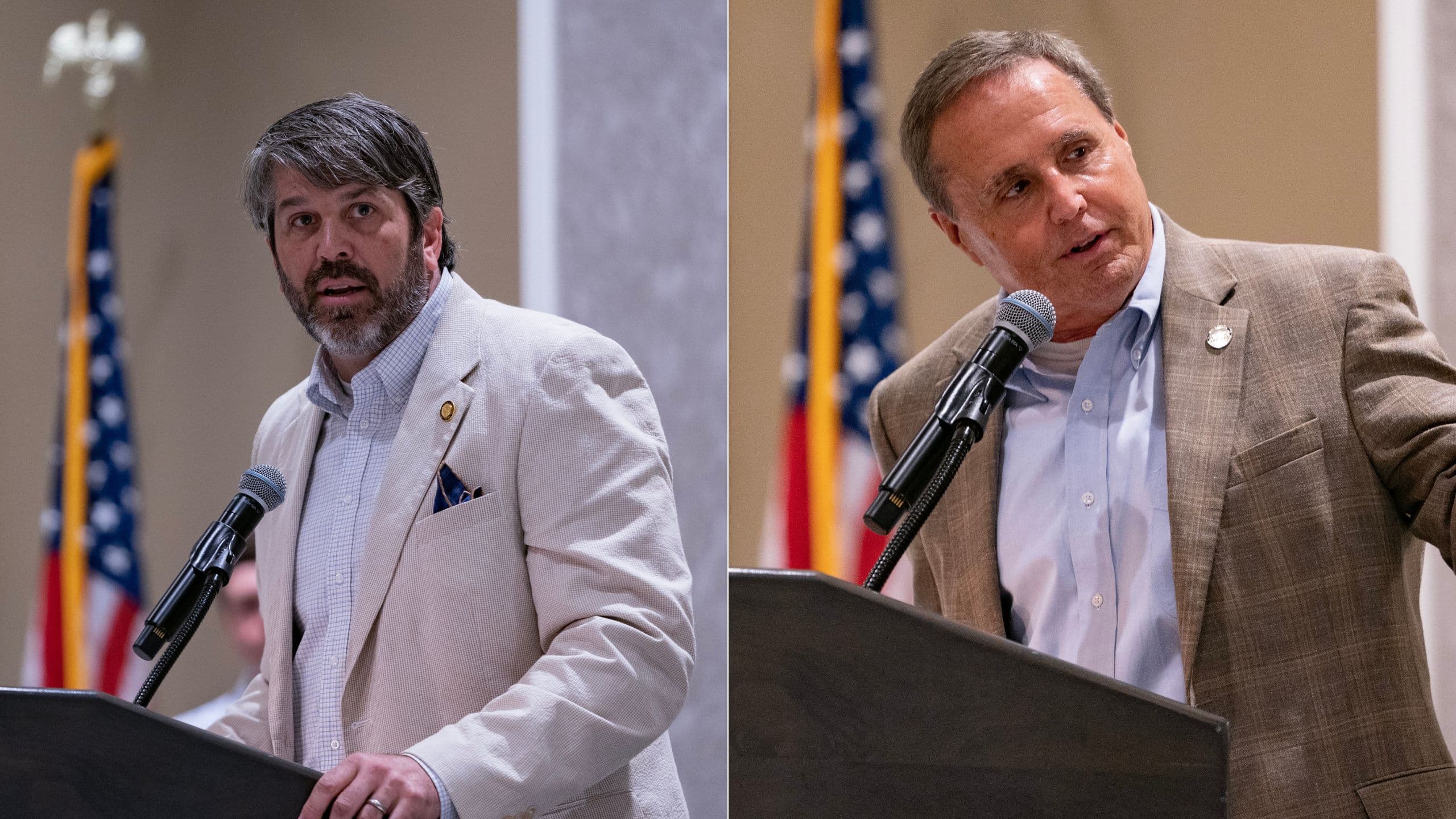 The Economic Development Association of Alabama (EDAA) presented Senator Garlan Gudger and Representative Danny Garrett with Legislator of the Year Awards.