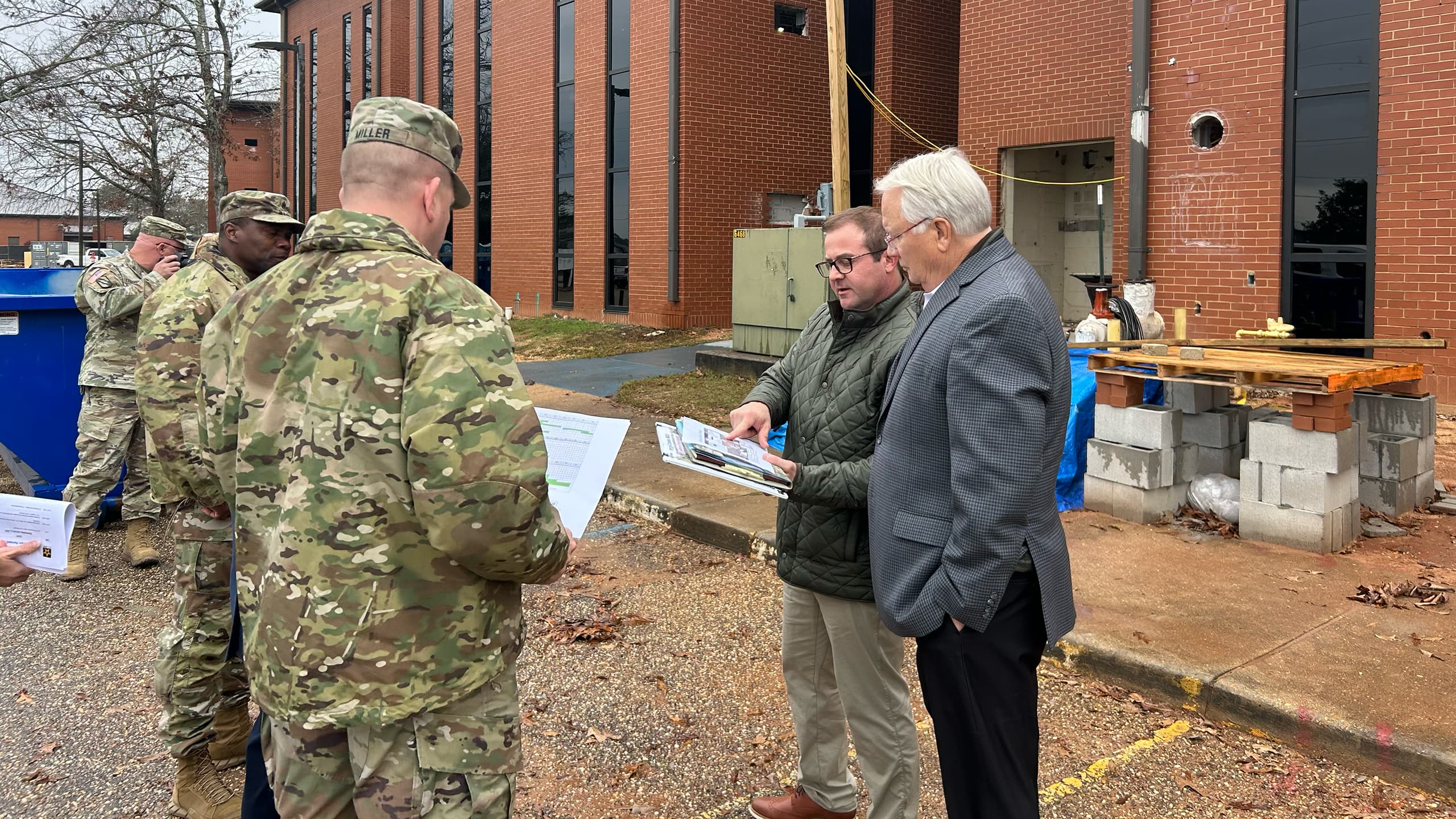 U.S. Rep. Jerry Carl visits Fort Novosel.