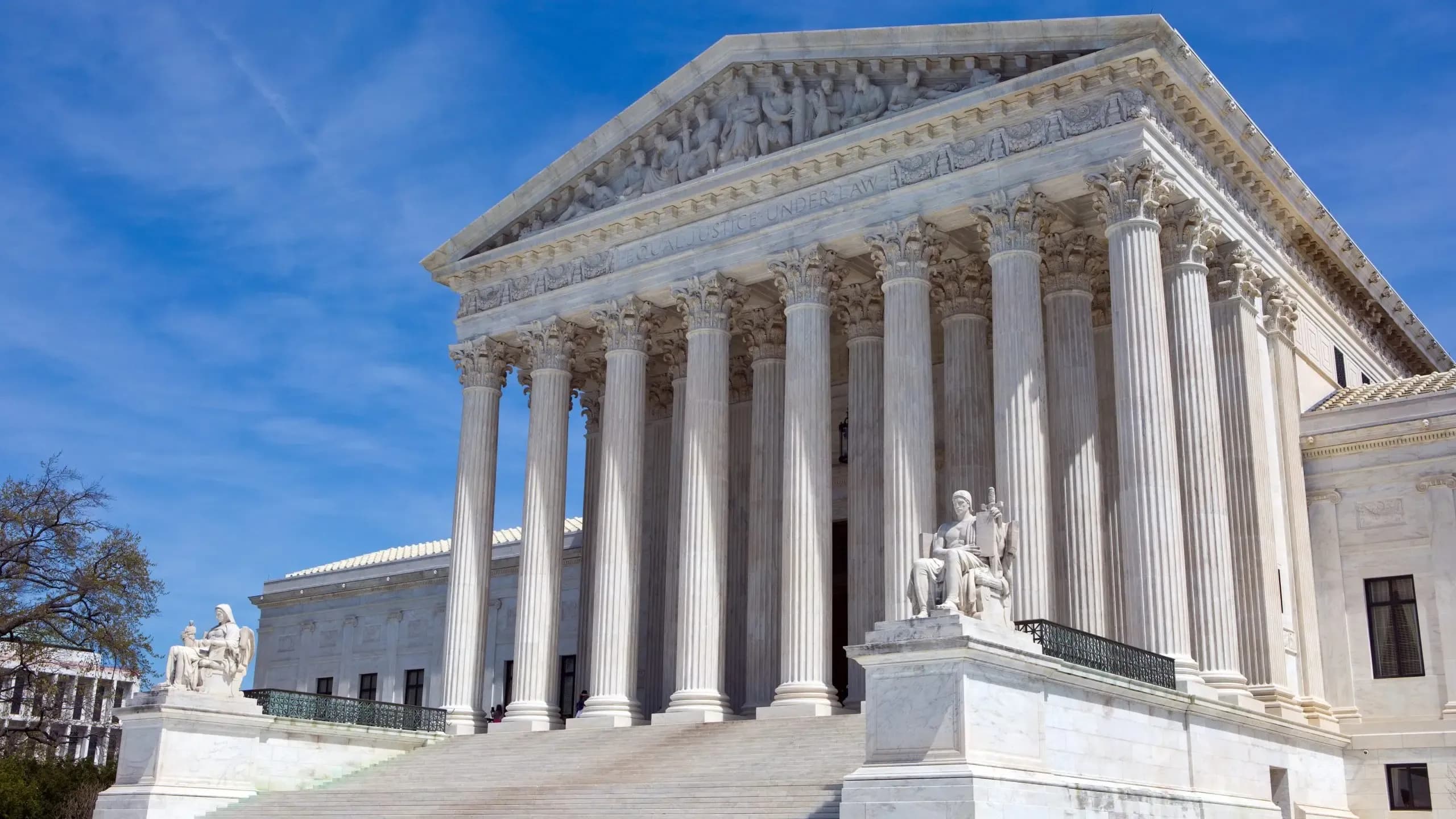 United States Supreme Court building.
