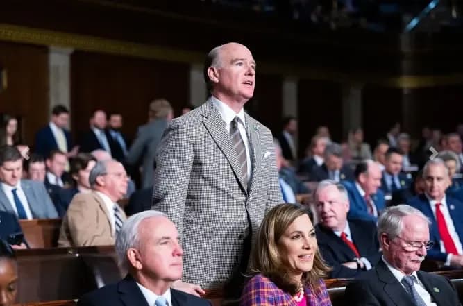 Rep. Robert Aderholt on the floor of the U.S. House.