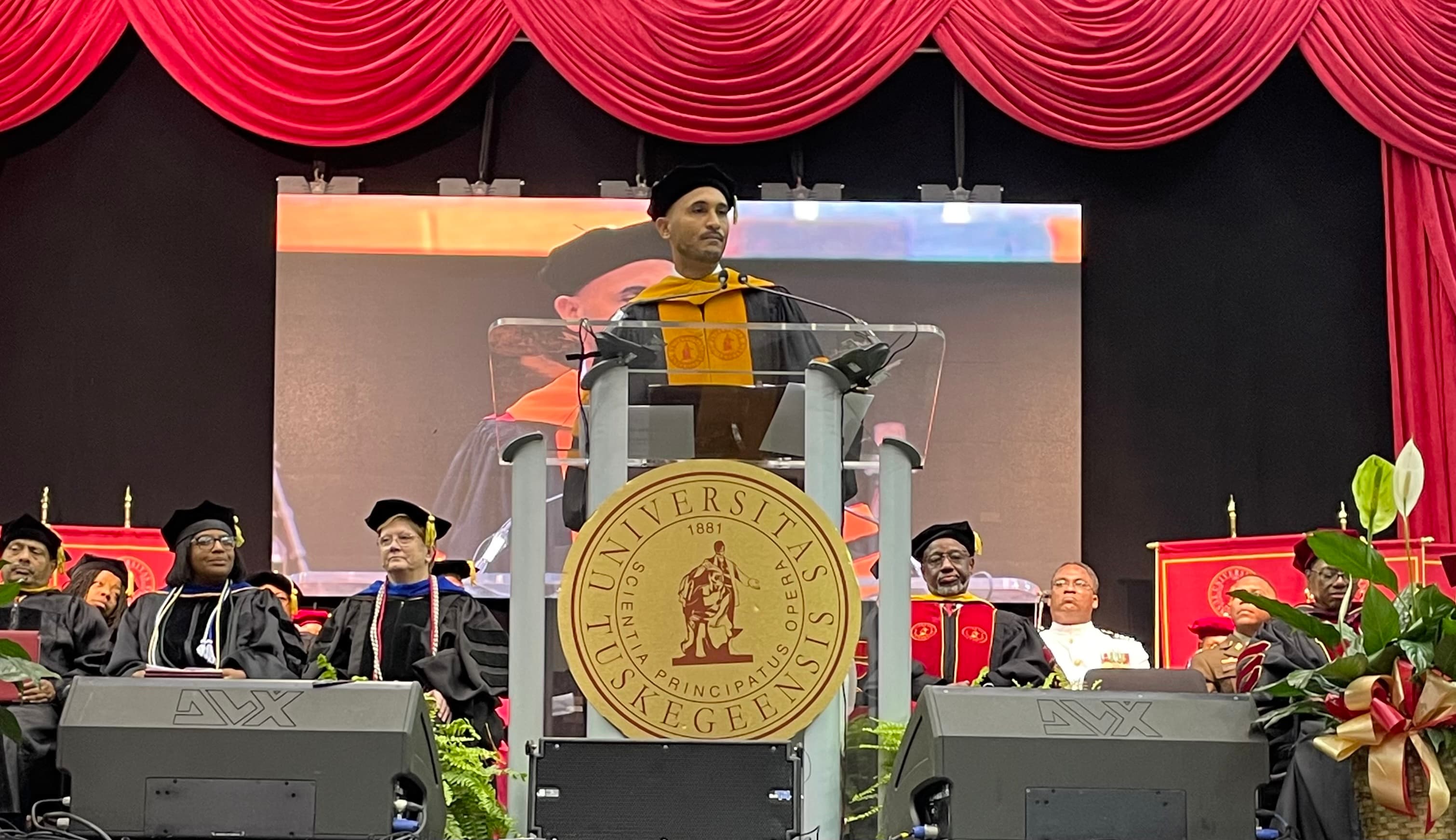 Rep. Figures Speaking at Tuskegee University 2025 Spring Commencement