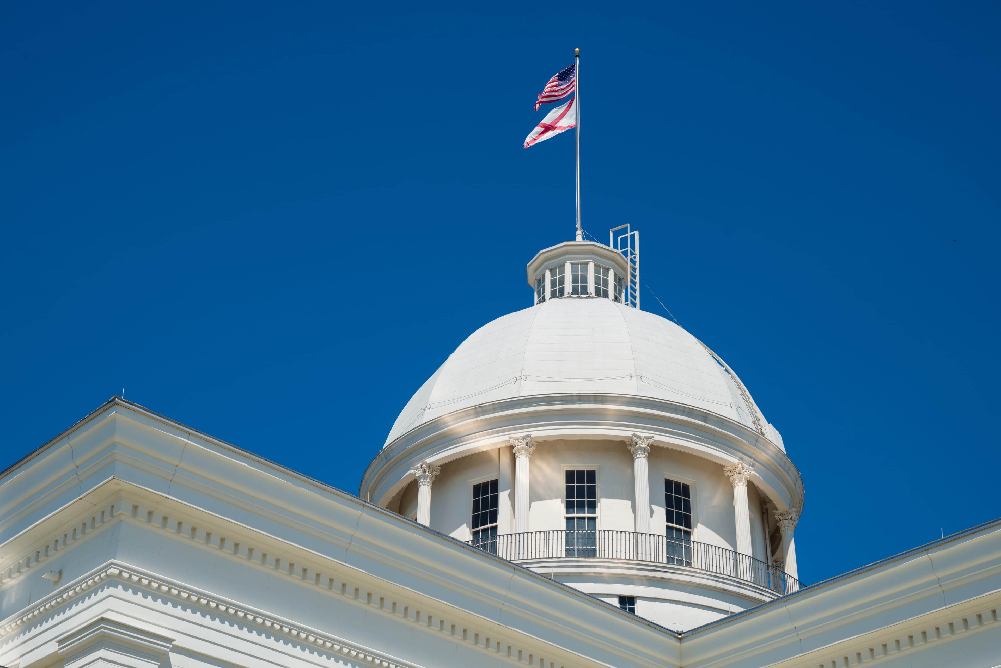 Alabama State Capitol in Montgomery.