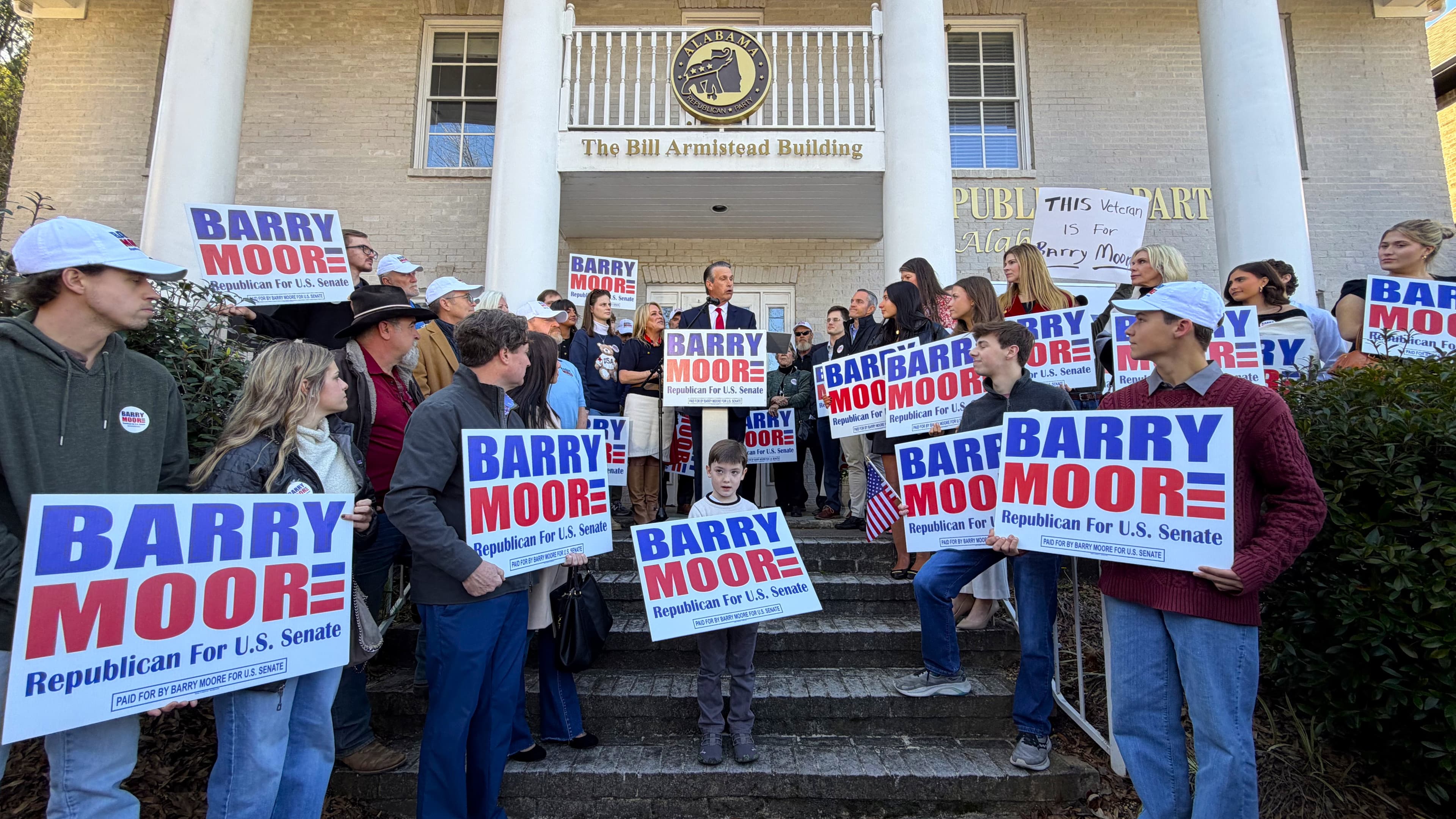 Moore for U.S. Senate event.