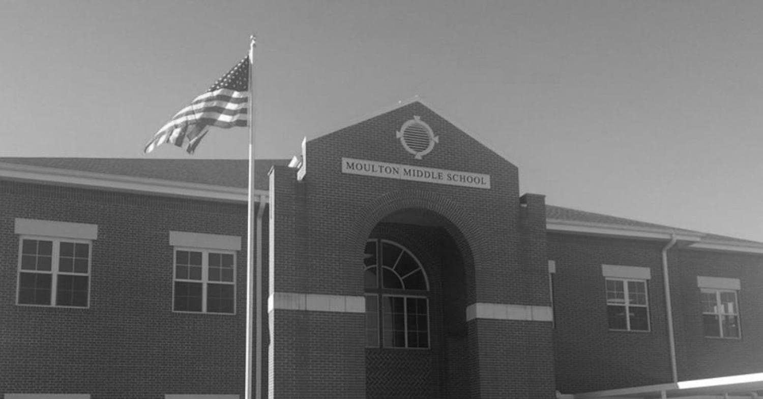 MMS Front of School