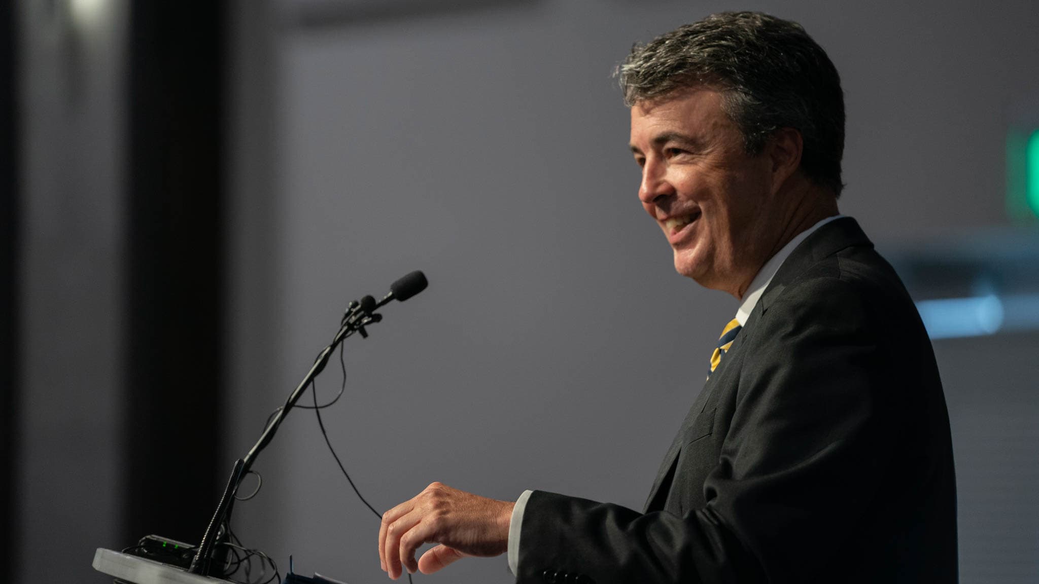 Attorney General Steve Marshall at the Back the Blue BBQ at the Cooks Museum of Natural Science Tuesday July 27, 2021 in Decatur, Ala.