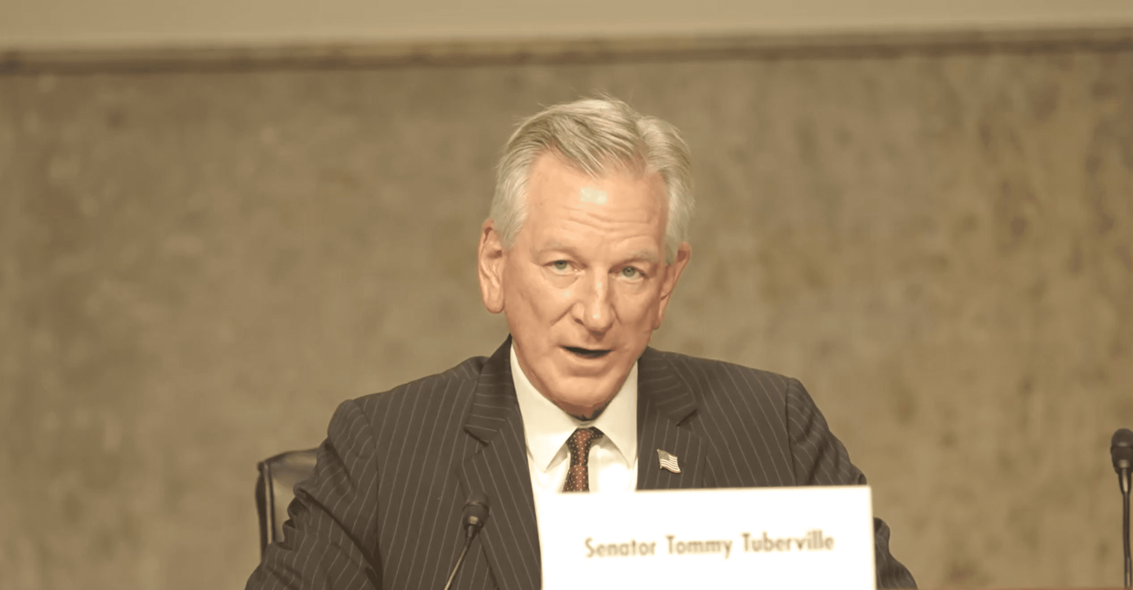 Sen. Tuberville participates in a roundtable