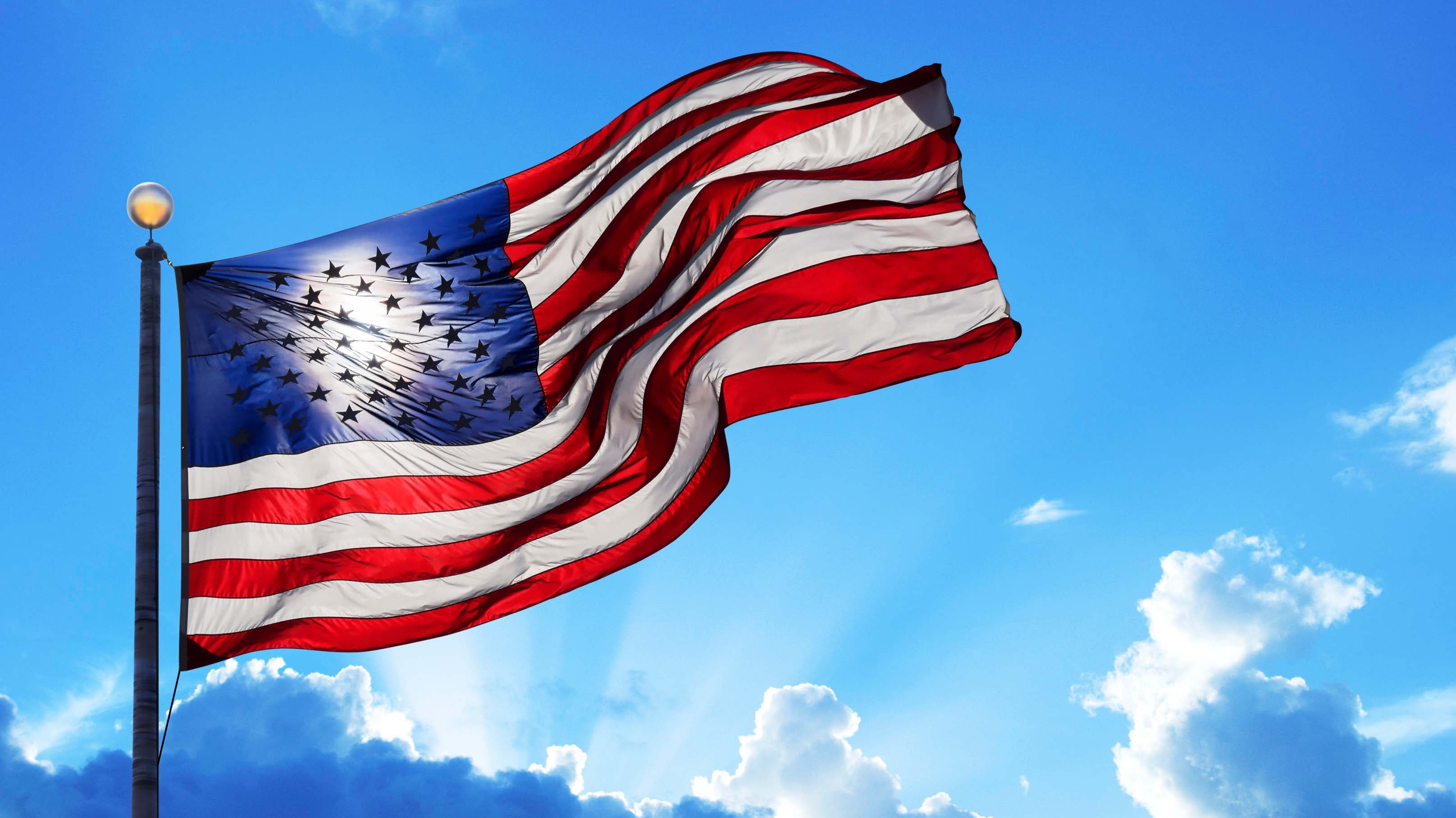 AmericanFlagFlying