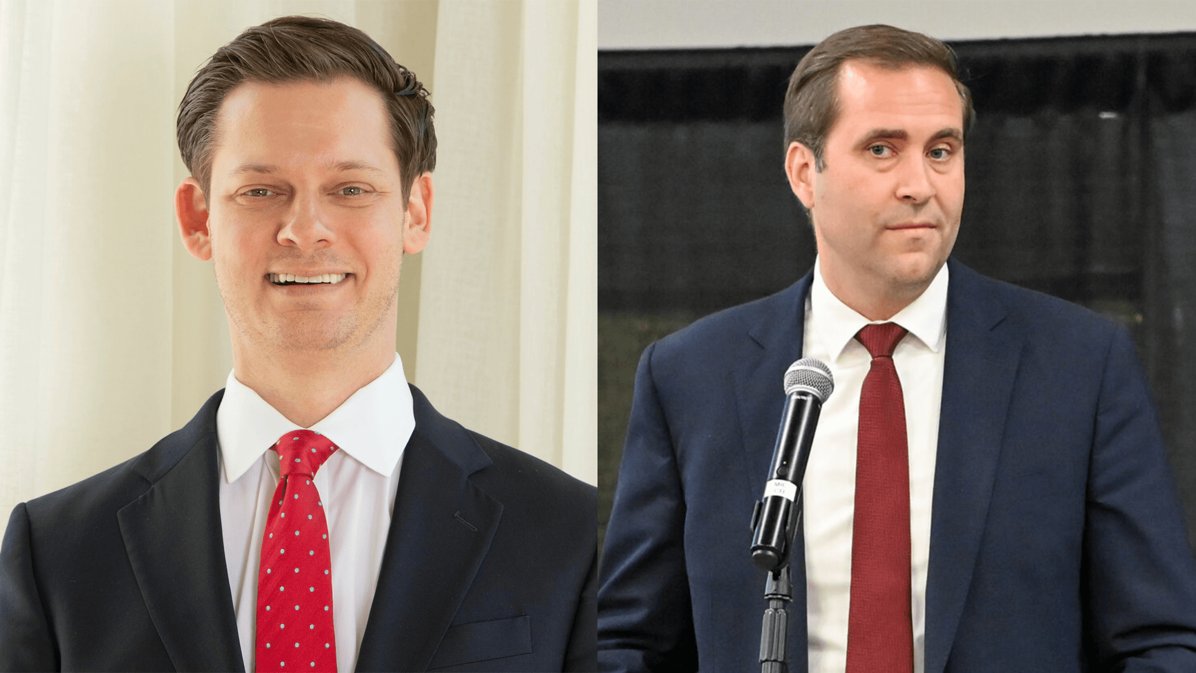 Phillip Ensler (left) and John Wahl (right).