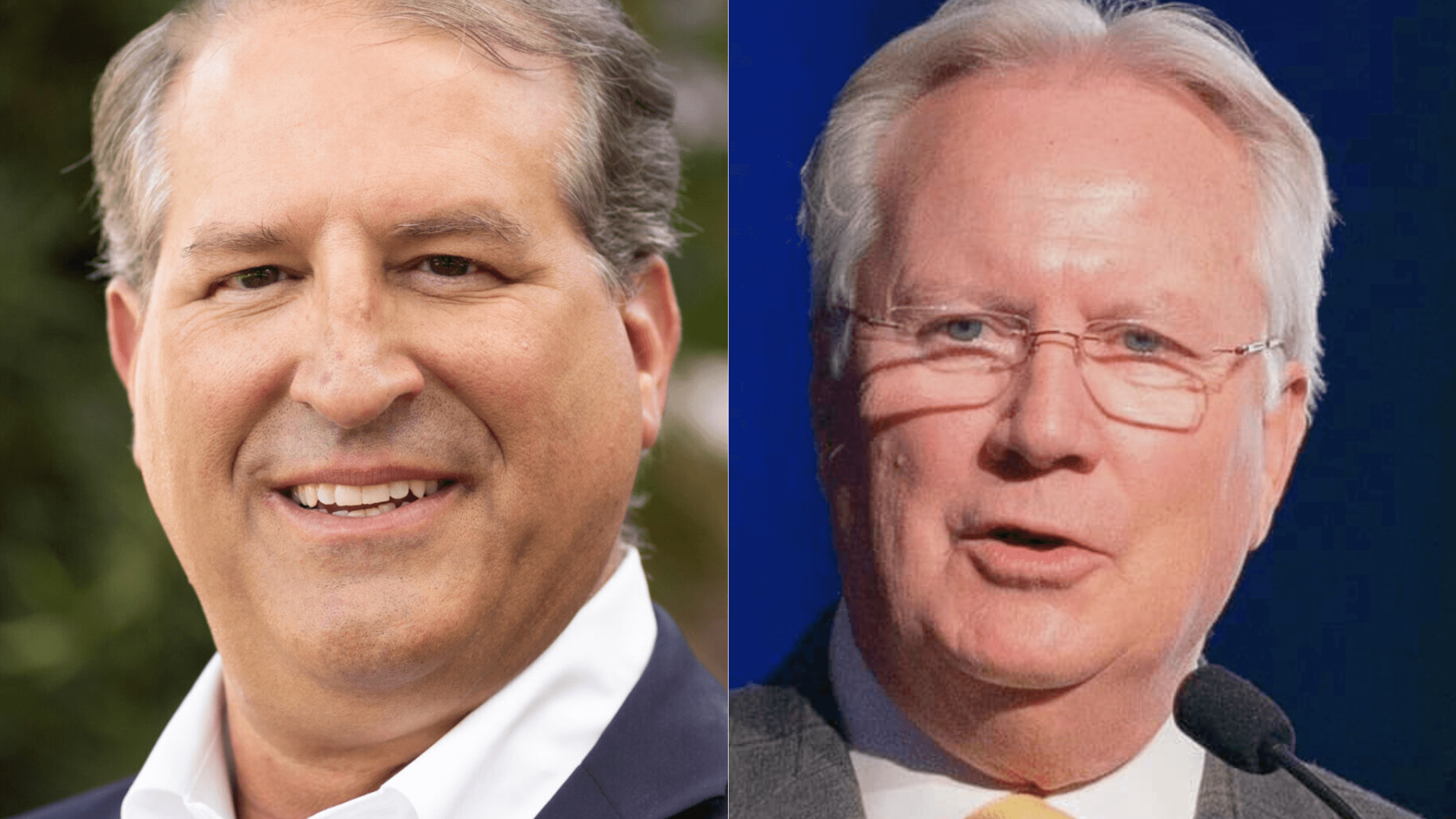 Congressional candidates Rhett Marques and Jerry Carl.