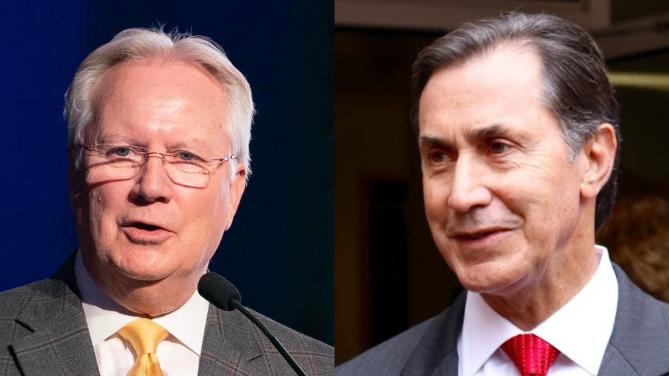 Former Congressman Jerry Carl and Representative Gary Palmer.