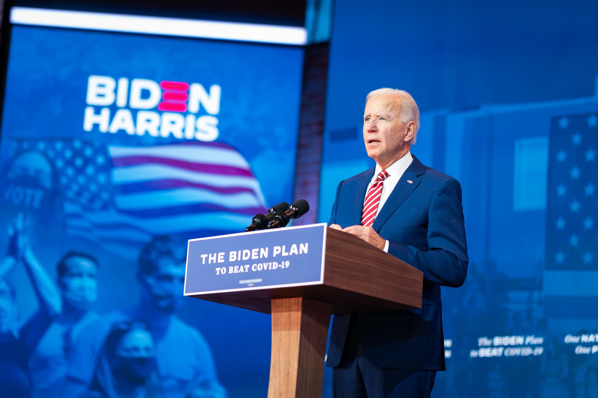 Then-President-elect Joe Biden (VIA BIDEN CAMPAIGN)