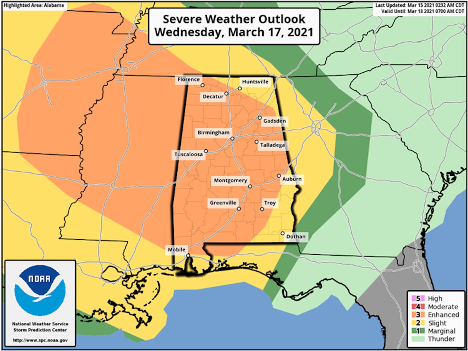 VIA ALABAMA EMA