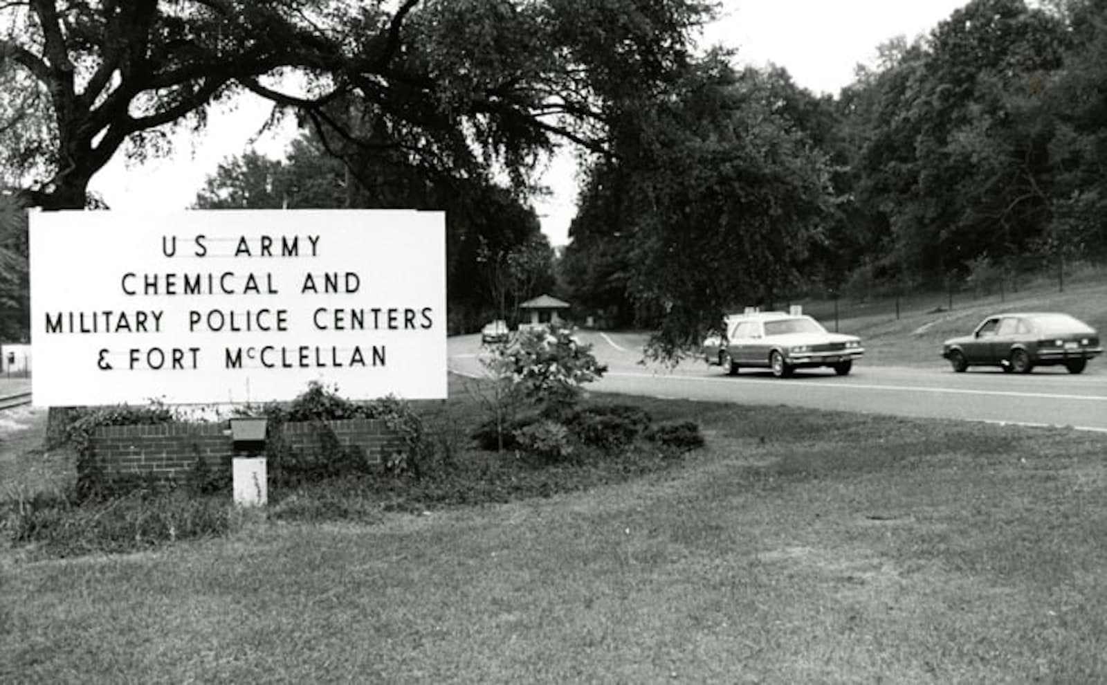 Former Fort McClellan in Anniston.
