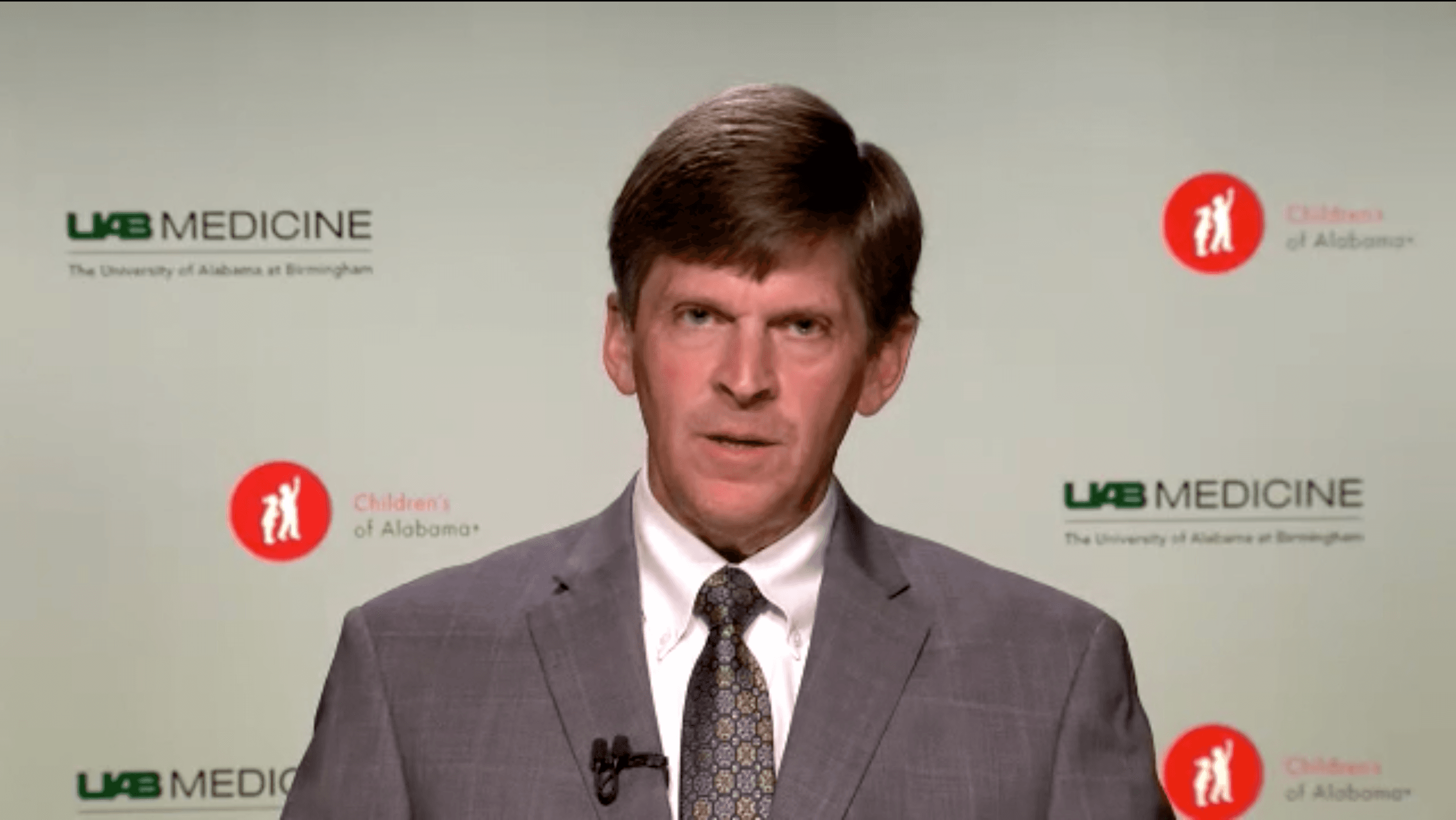 Dr. David Kimberlin, co-director of UAB and Children's of Alabama's Division of Pediatric Infectious Diseases, urges parents to vaccinate their kids as soon as the vaccines are available.