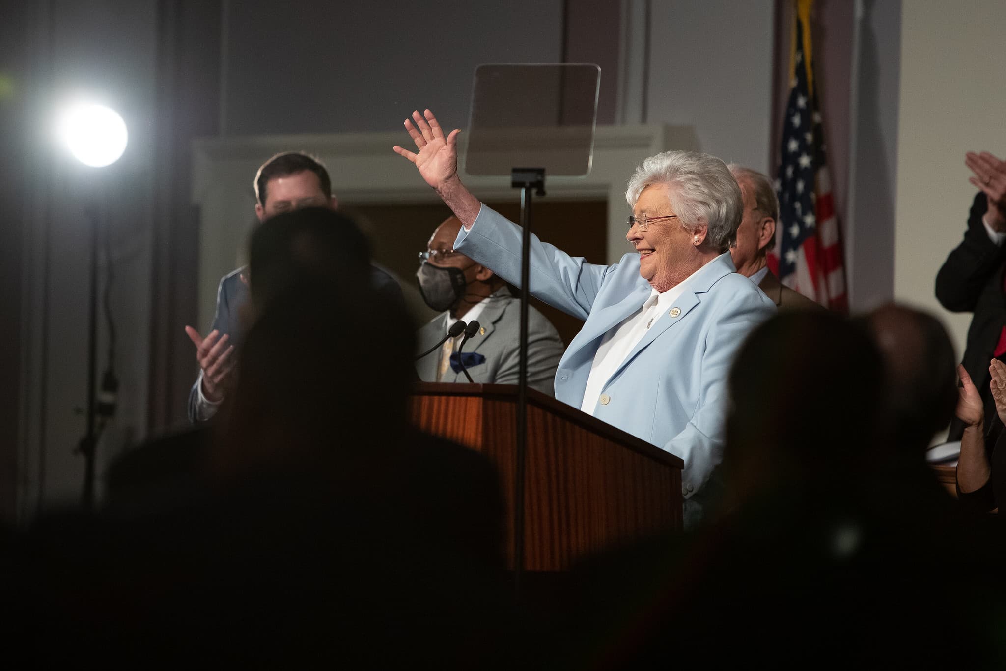 Governor Kay Ivey delivered the annual State of the State January 11, 2022 in Montgomery, Ala. (Governor’s Office/Billy Pope)