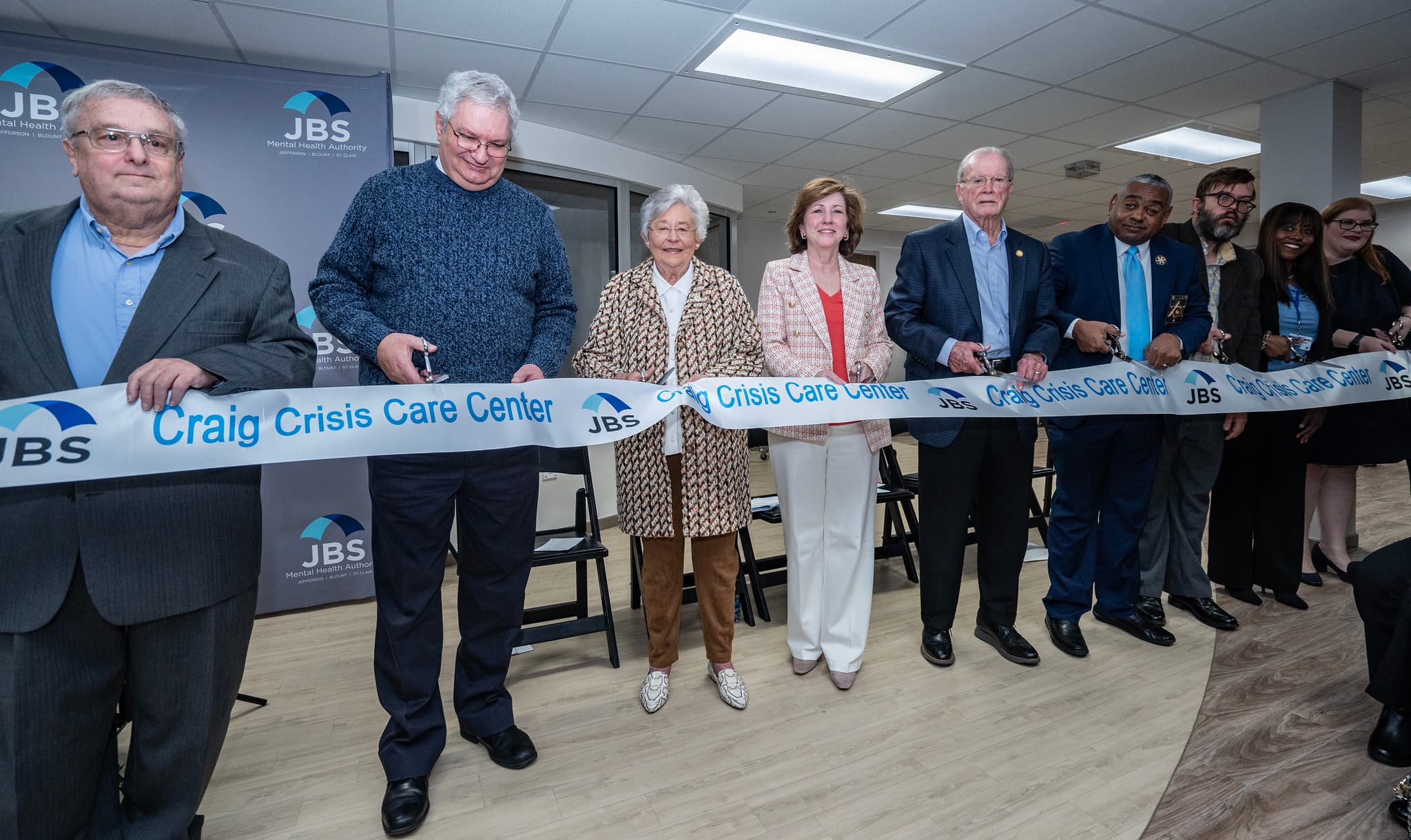 Gov. Kay Ivey gave remarks and participated in a ribbon cutting at The Craig Crisis Center Tuesday January 24, 2023 in Birmingham, Ala.