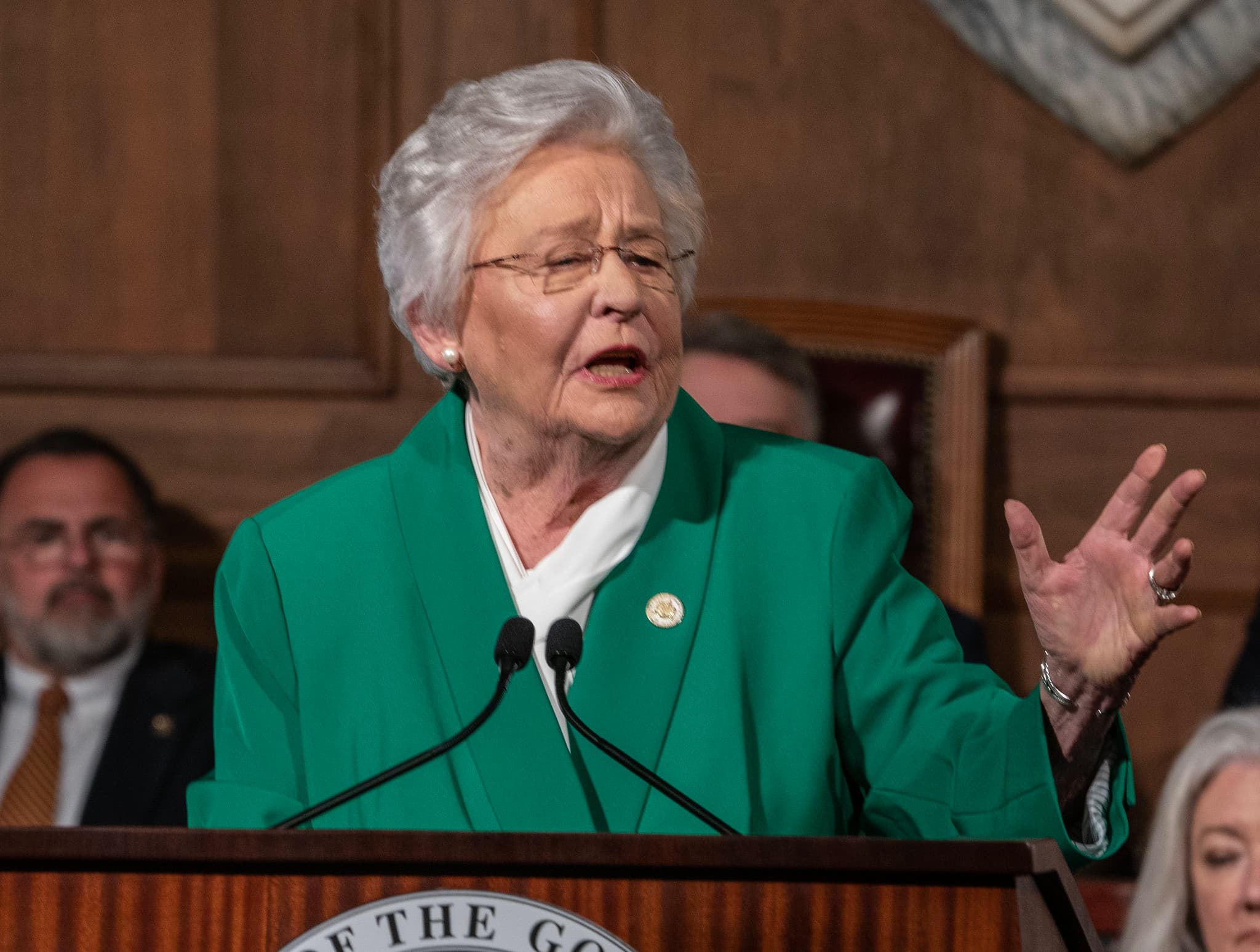 Gov. Kay Ivey delivers the 2023 State of the State address.