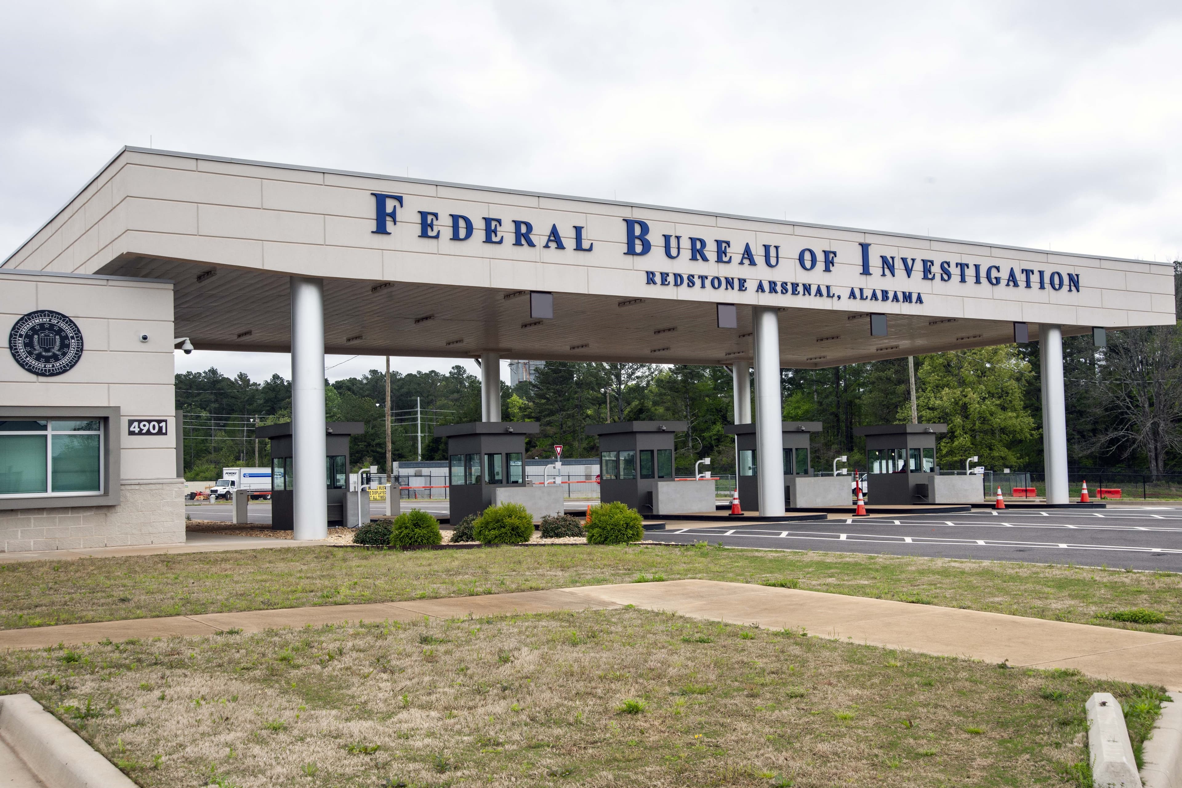 FBI Redstone Arsenal entrance