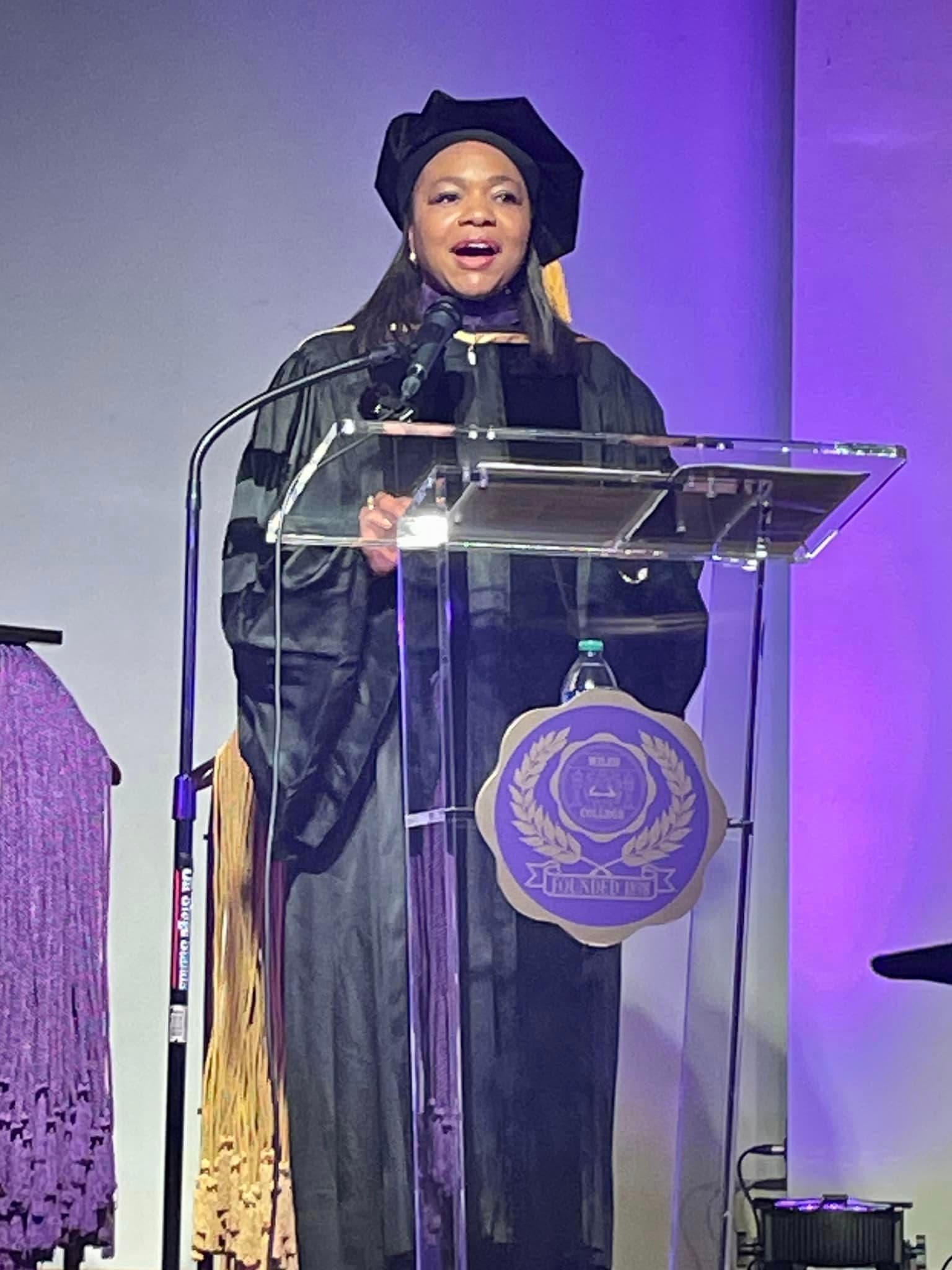 Kristen Clarke, the first woman U.S. assistant attorney general for civil rights at the U.S. Department of Justice, delivered remarks Thursday at the Miles College.