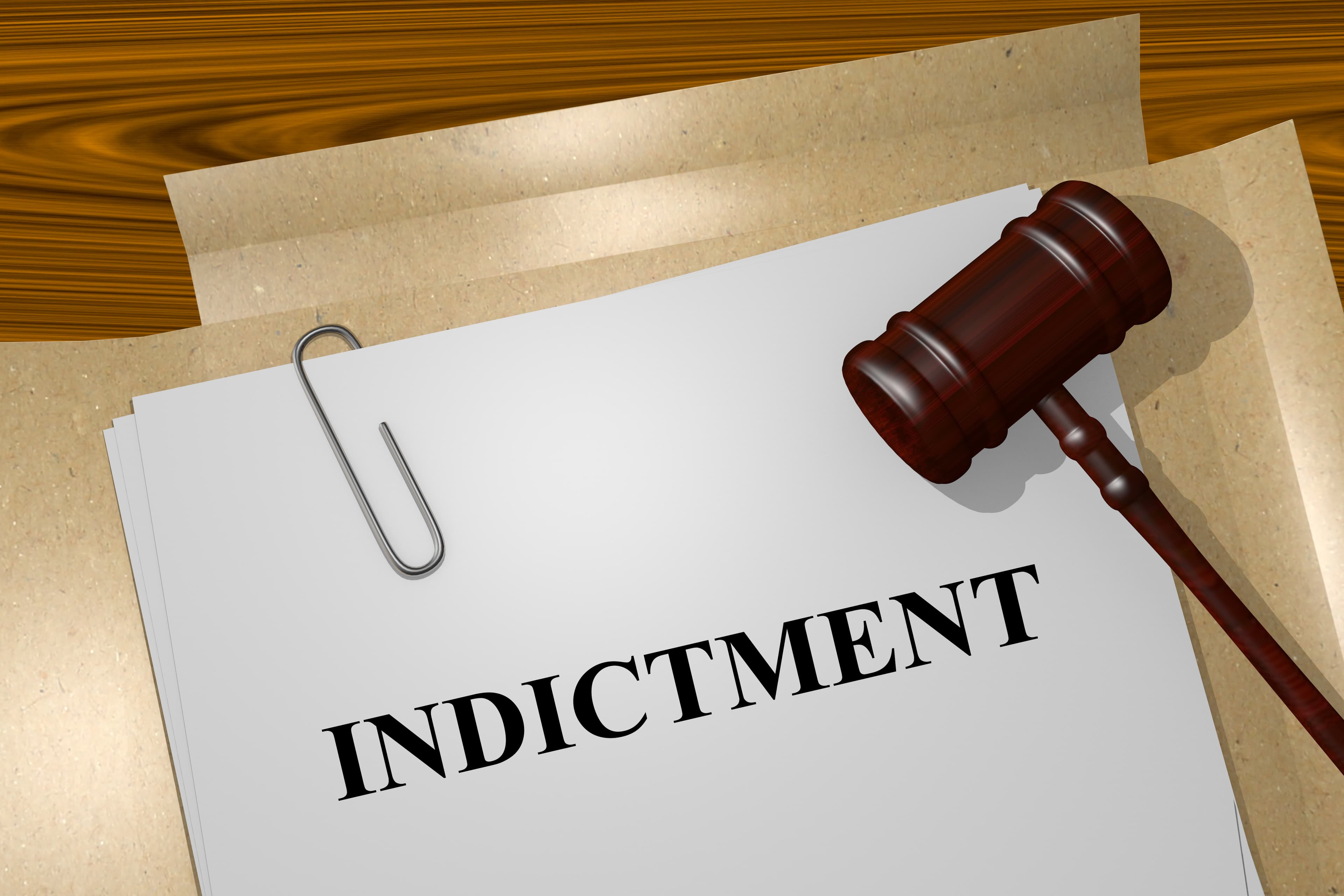 Indictment Title On Legal Documents