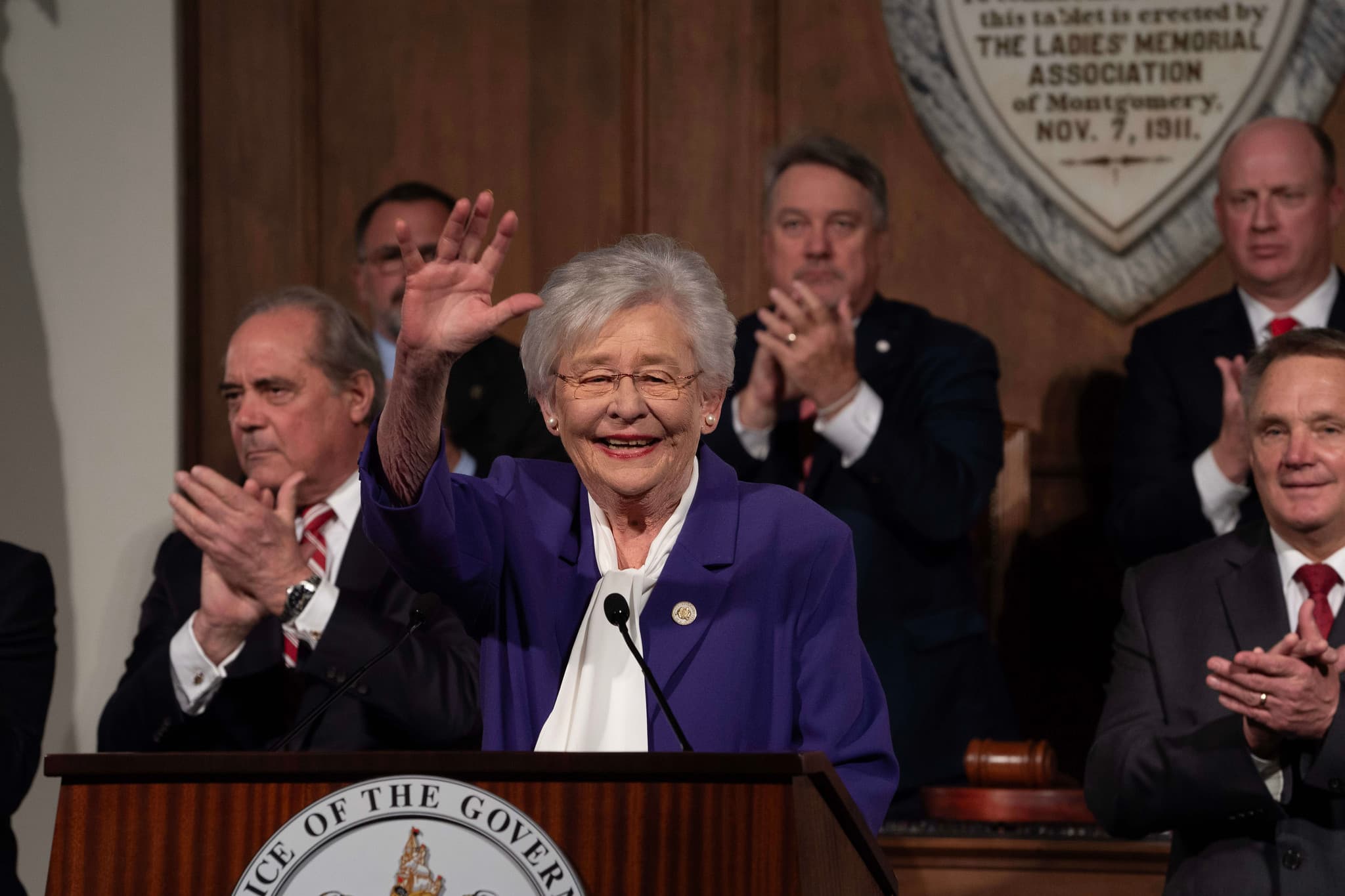 Gov. Kay Ivey delivers the 2024 State of the State Address.