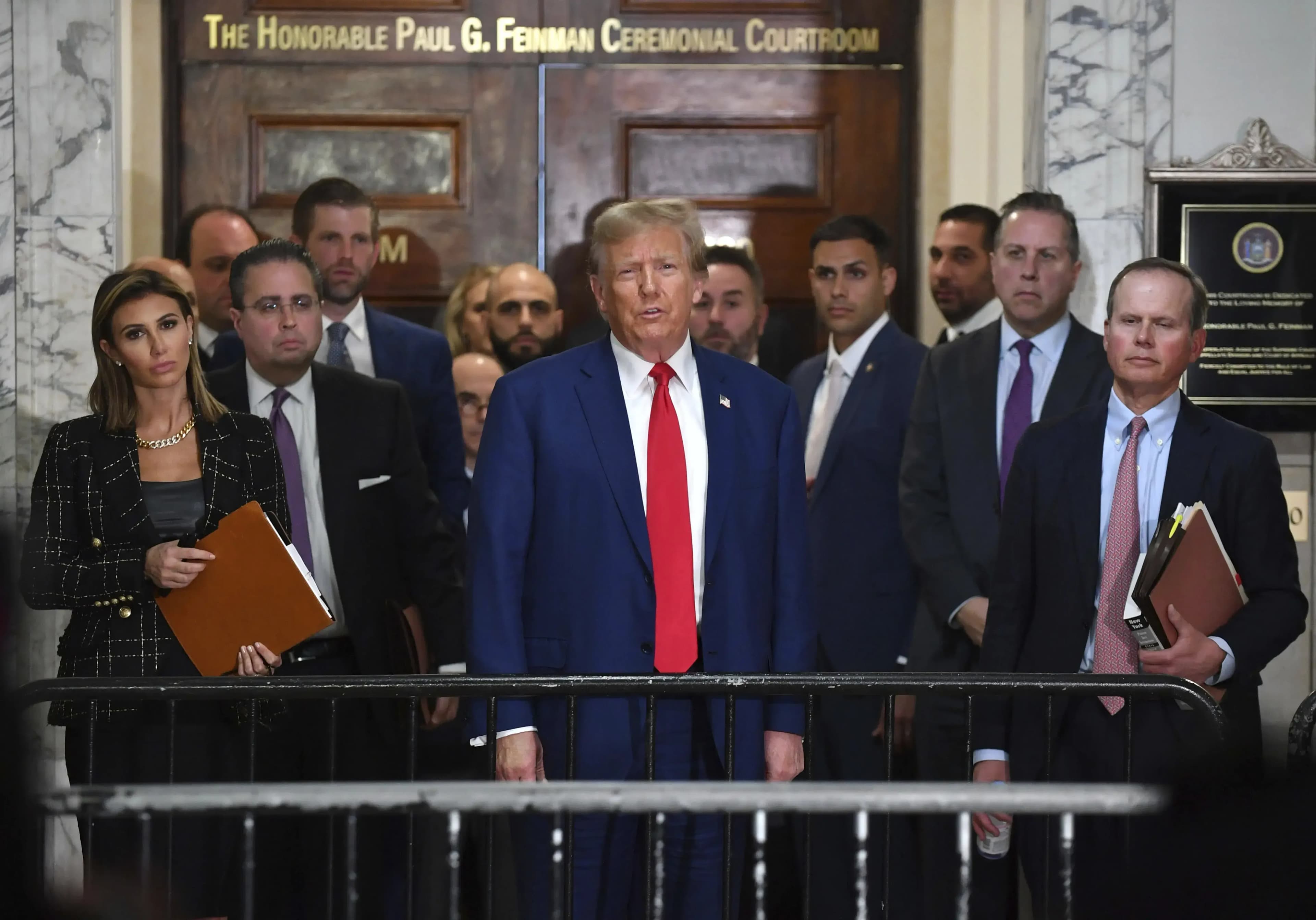 Former President Donald Trump is found guilty on all 34 counts of falsifying business records in the first degree in connection with the Stormy Daniels hush money trial case.