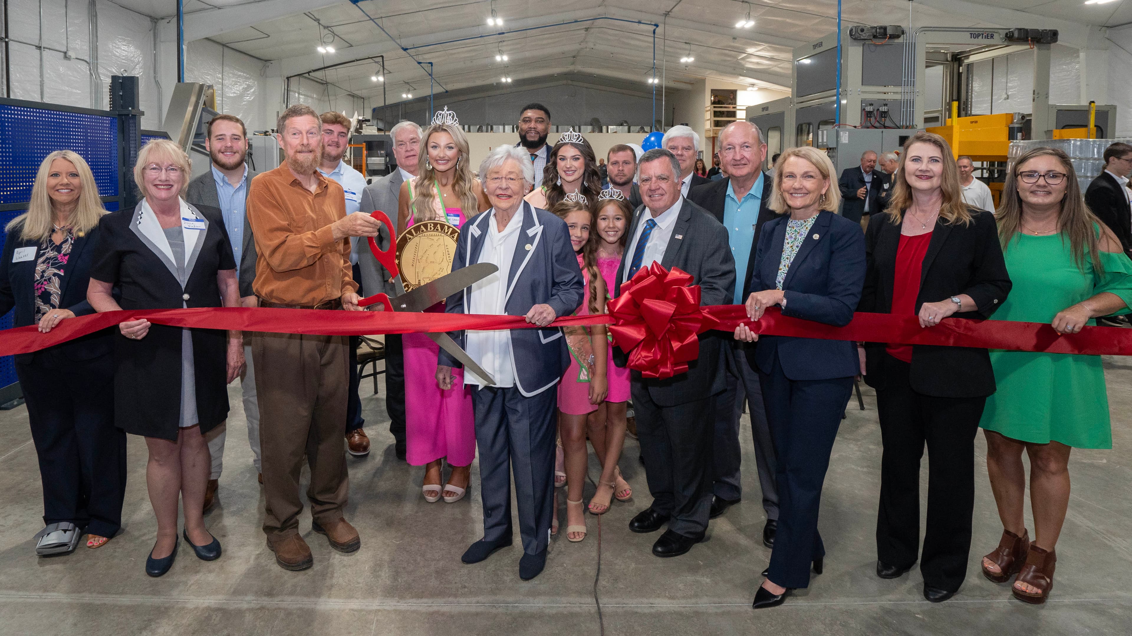 Governor Kay Ivey gave remarks, participated in a ribbon cutting and took a brief tour of Alabama Mineral Springs Wedneday June 5, 2024 in Jamison, Ala. (Governor’s Office /Hal Yeager)
