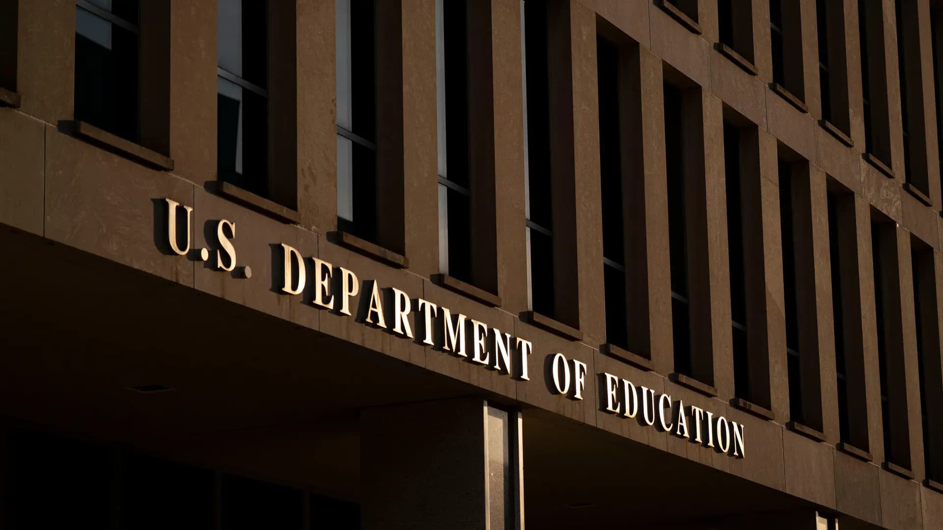 The US Department of Education headquarters in Washington, D.C, on March 12, 2025.