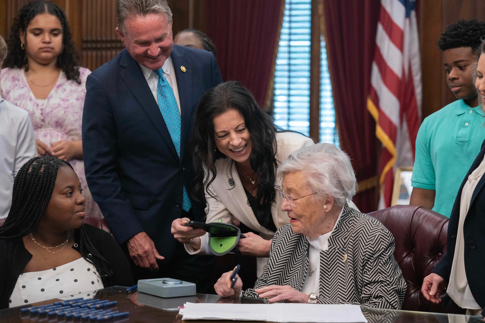 Gov. Kay Ivey signs the FOCUS Act.