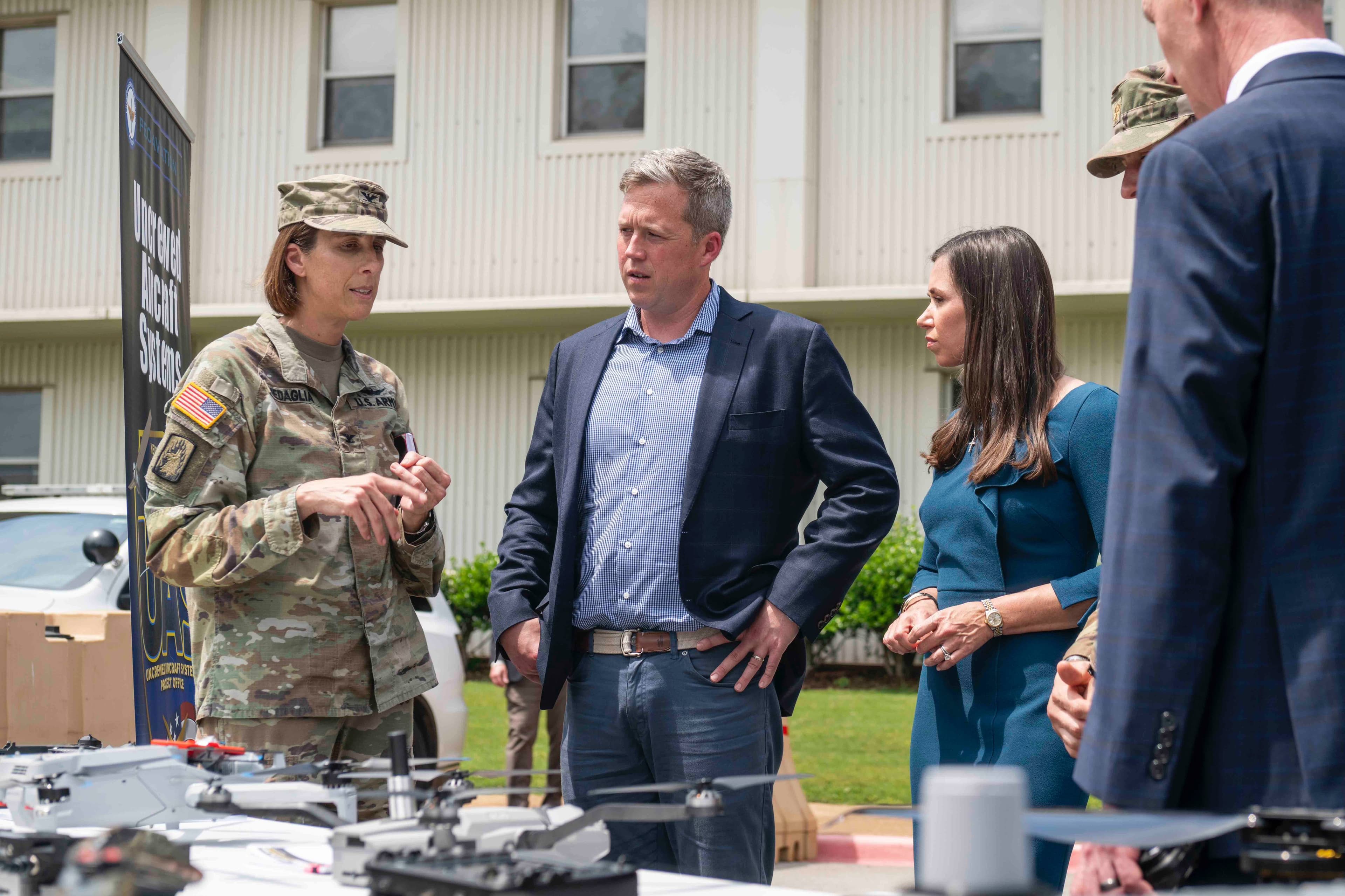 Sen. Katie Britt hosts Army Secretary Dan Driscoll at Redstone Arsenal.