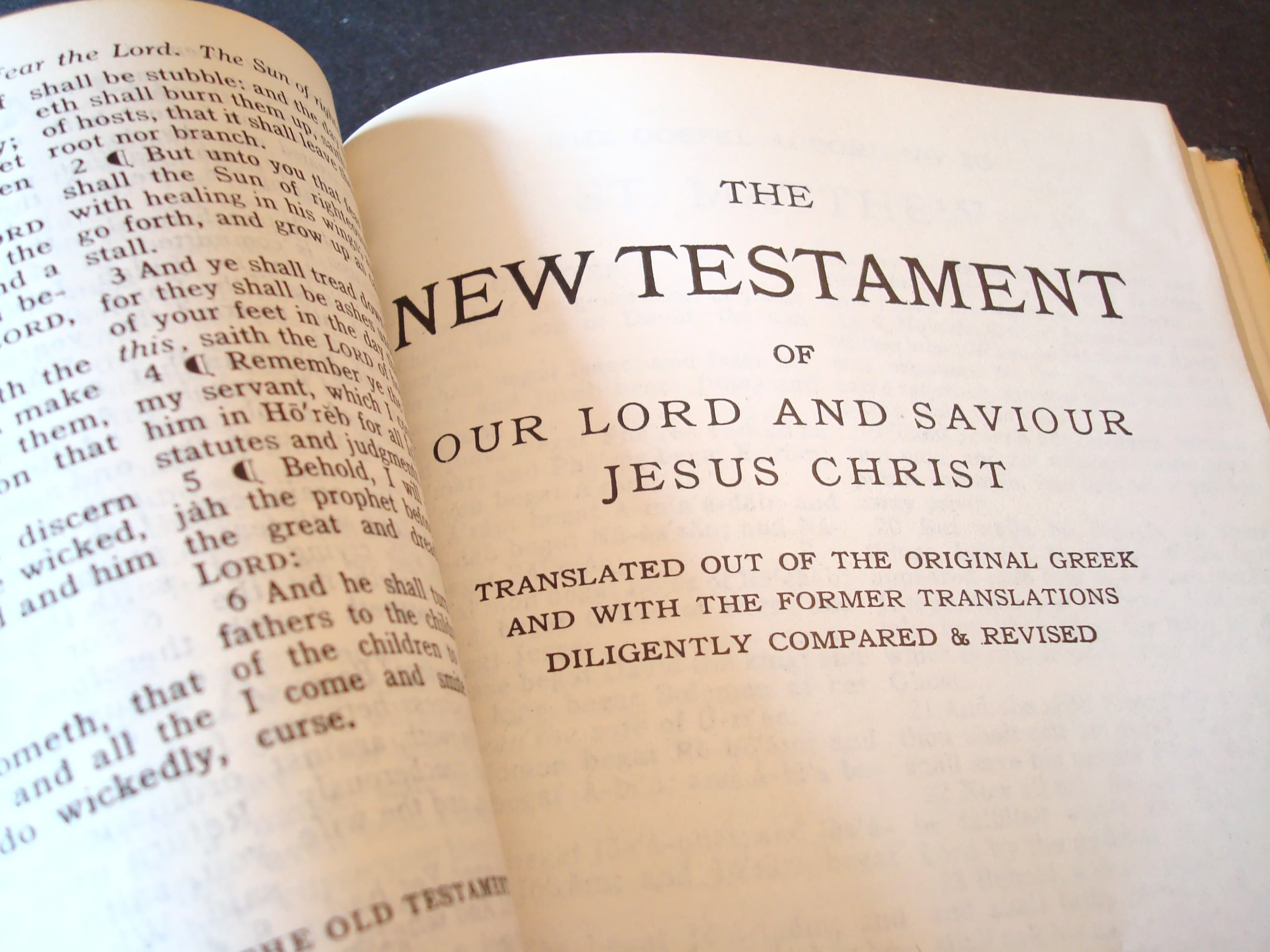 Bible The New Testament