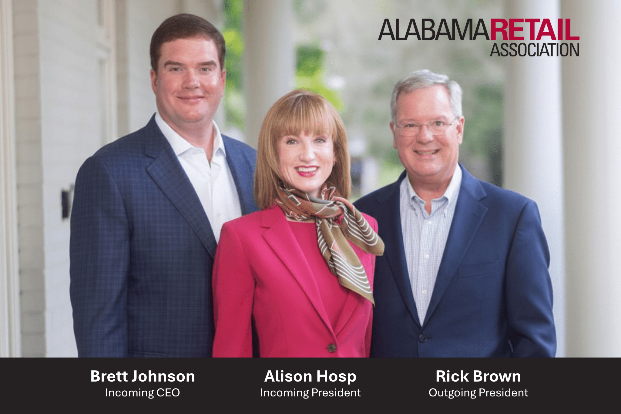 Brett Johnson, Alison Hosp and Rick Brown