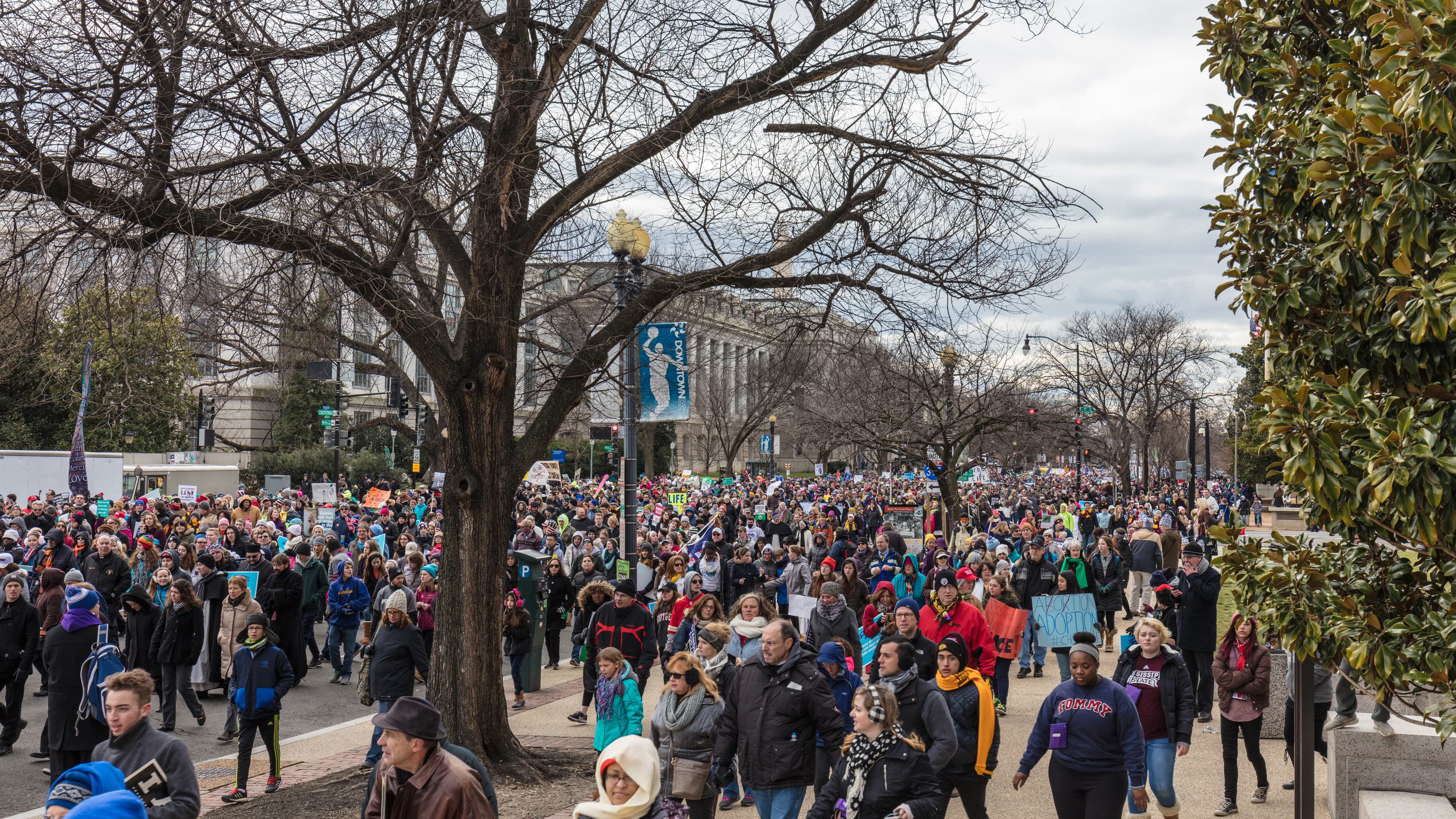 At the 2017 March for Life