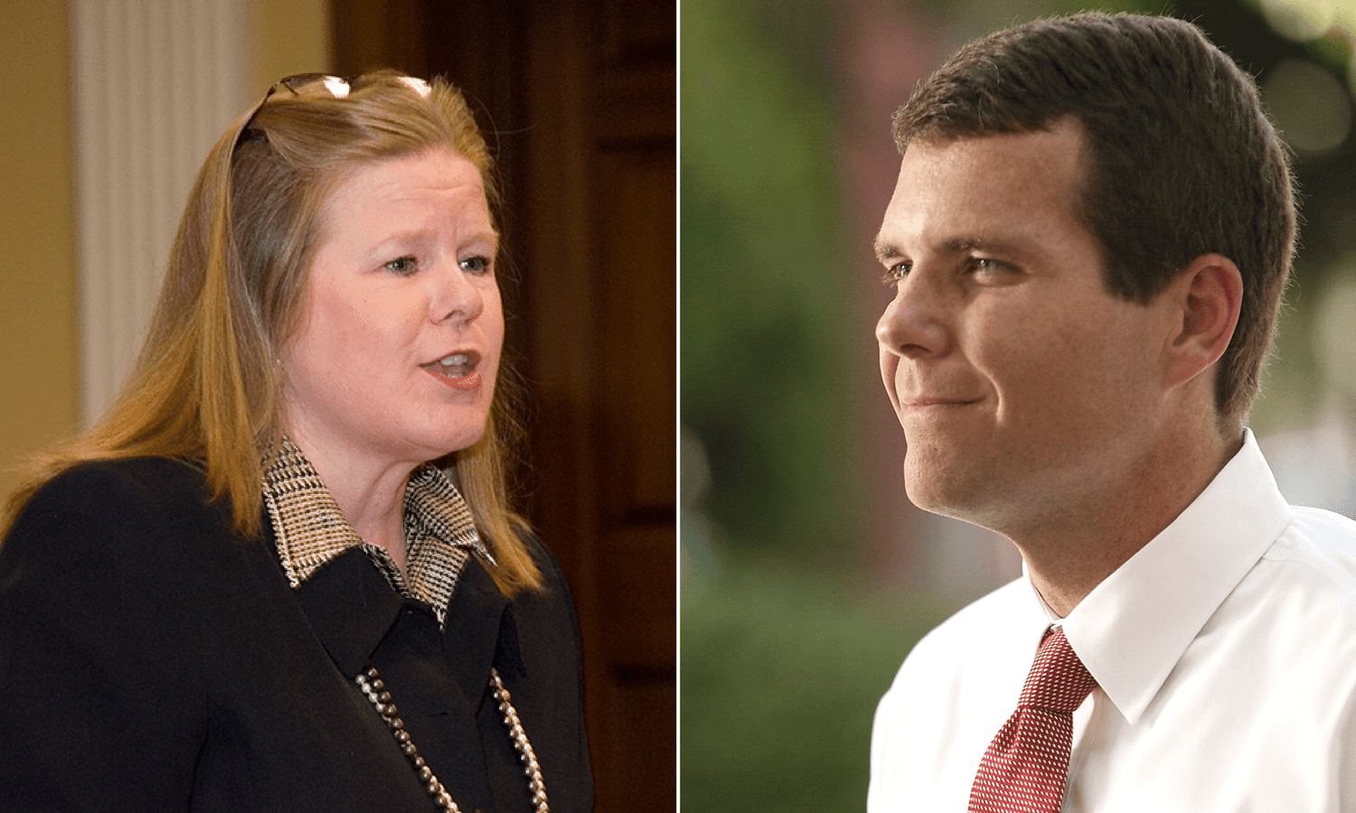 Sue Bell Cobb and Walt Maddox