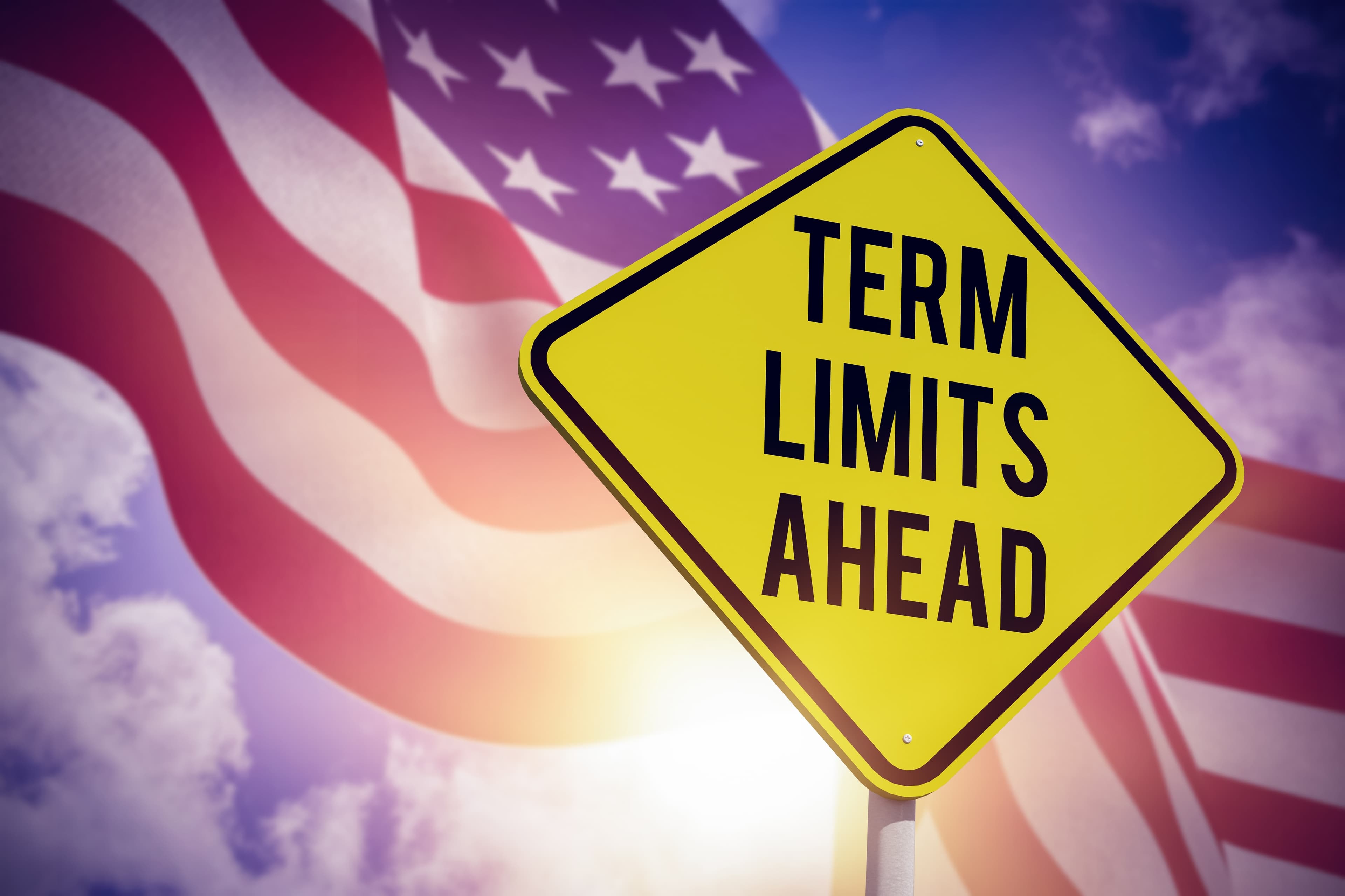 Composite image of term limits ahead