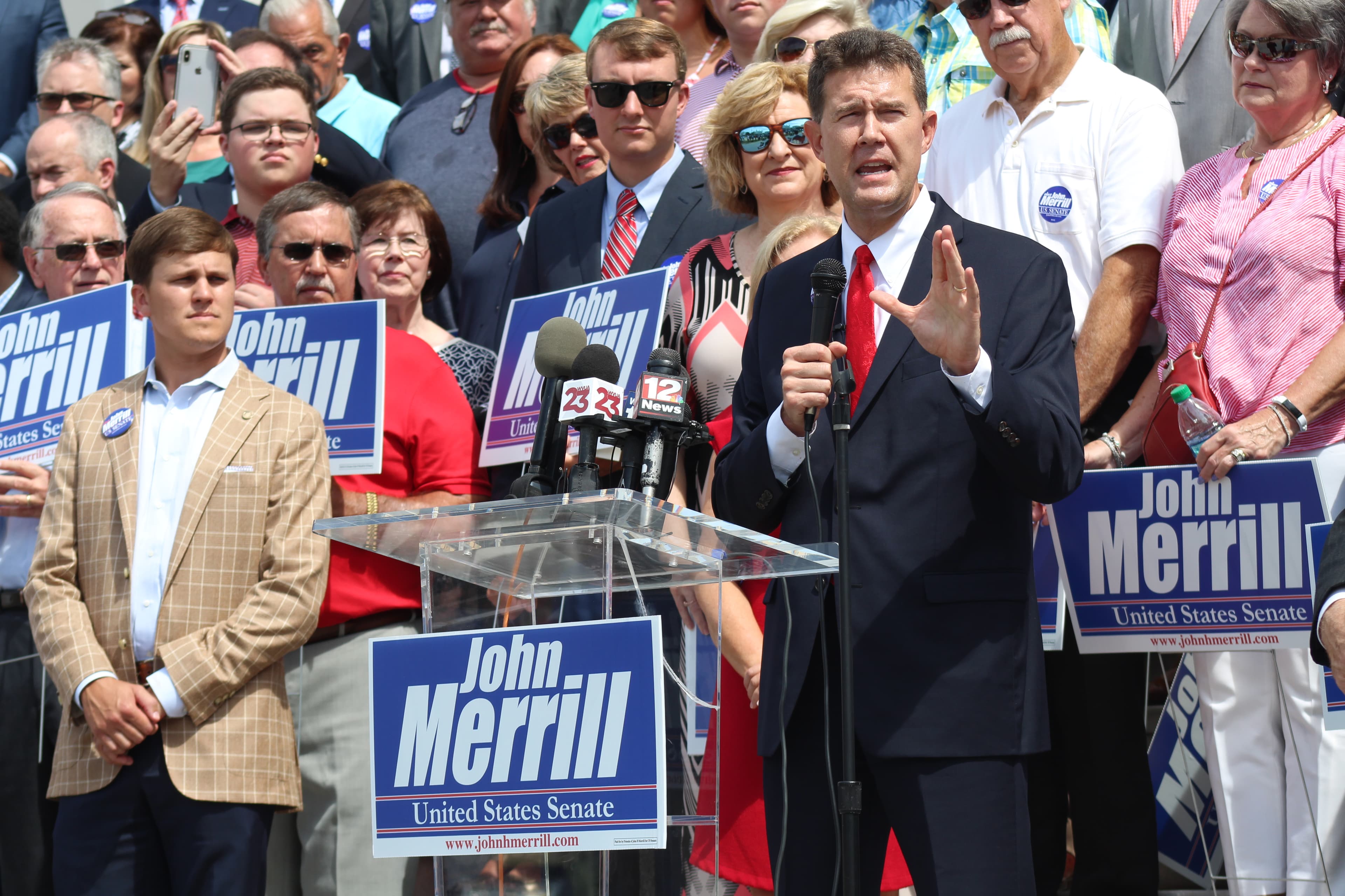 John Merrill Senate run announcement