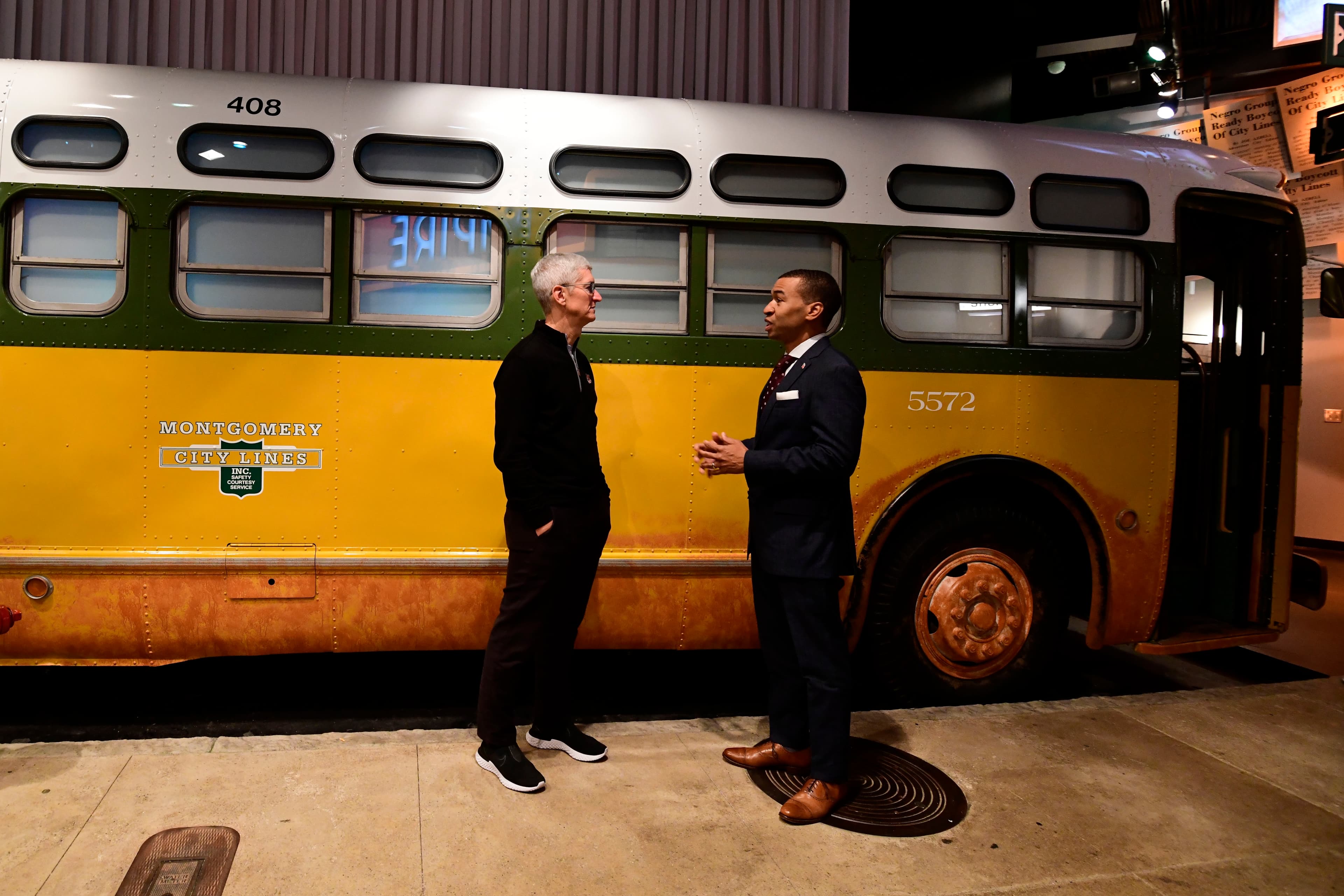 Tim Cook Rosa Parks