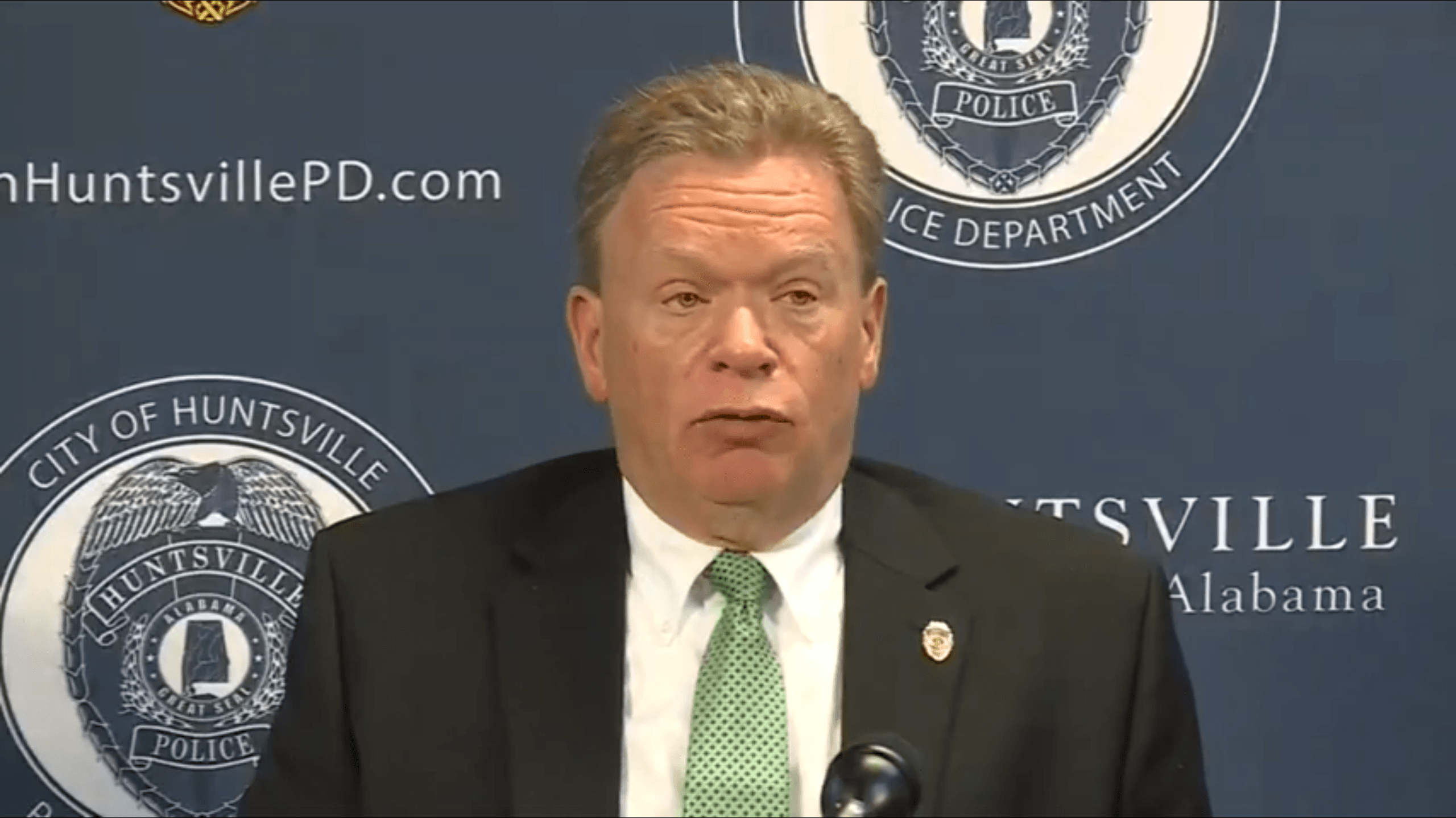 Huntsville Police Chief Mark McMurray.