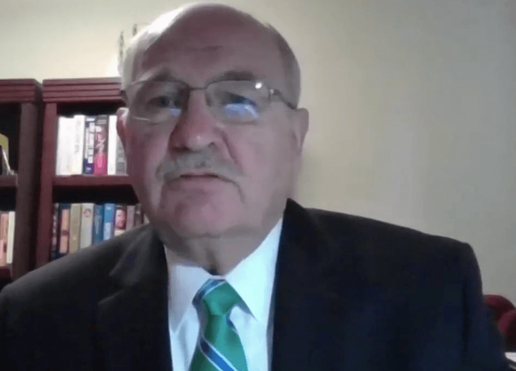 Alabama Hospital Association President Dr. Don Williamson speaks during a press conference Tuesday, July 14, 2020.