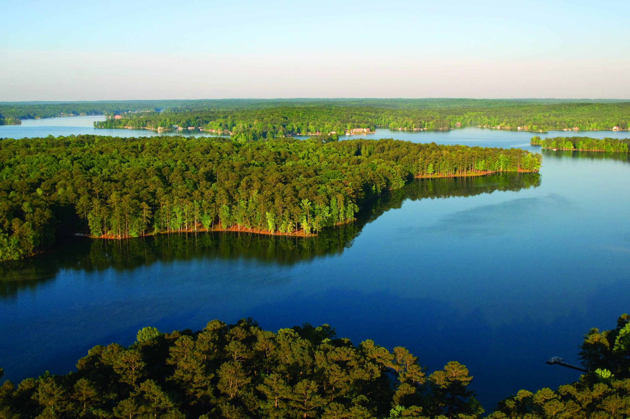 AlexCityLakeMartinAerialOverview