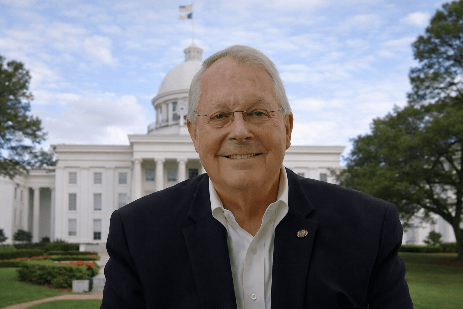 Rep. Arnold Mooney, R-Birmingham, removed after recording caucus meeting.