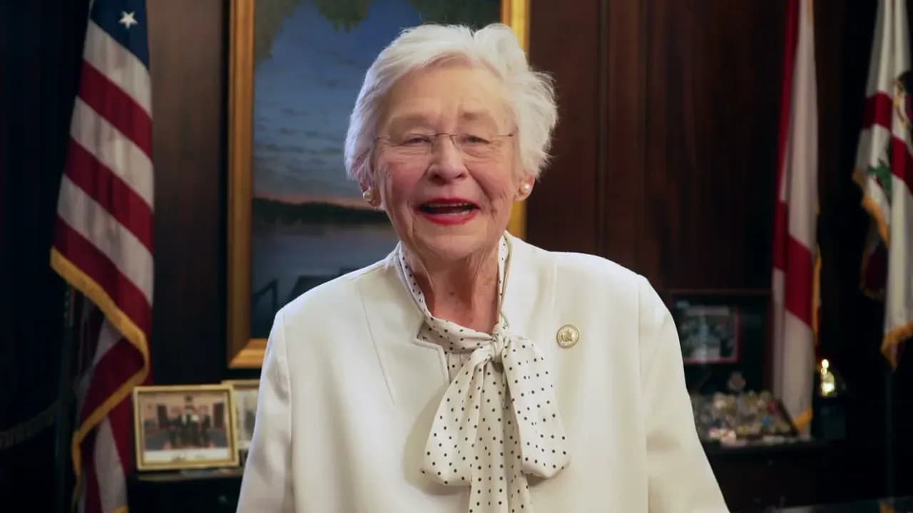 Governor Kay Ivey delivers a Memorial Day message.