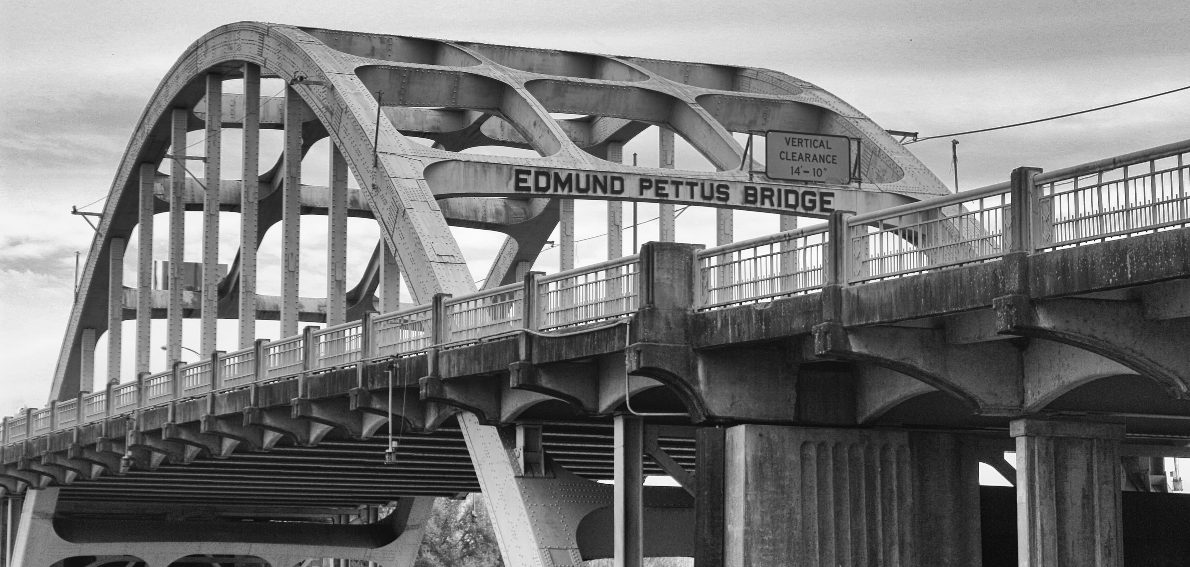 The Edmund Pettus Bridge in Selma, Alabama.